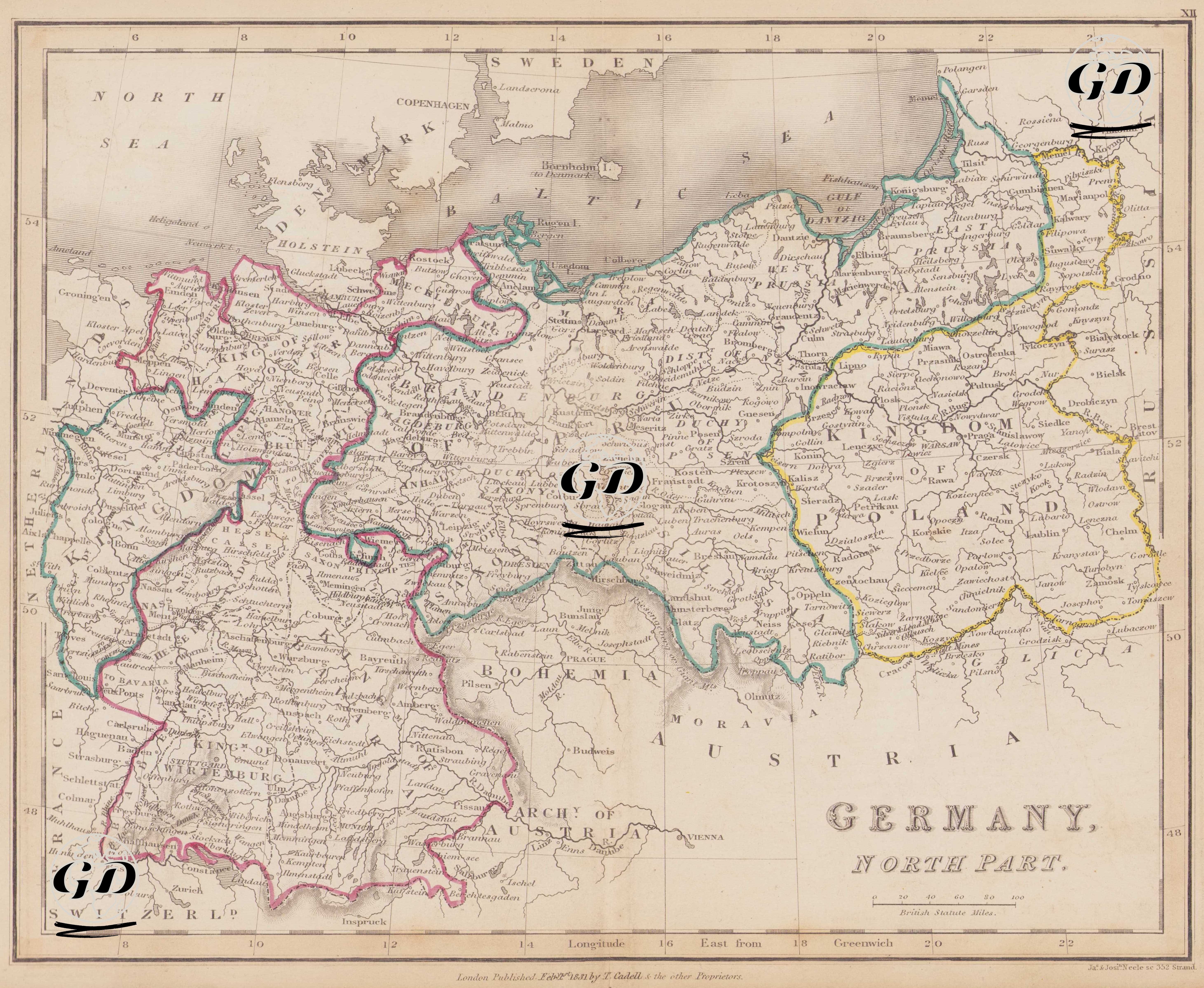 Germany -  - 1831
