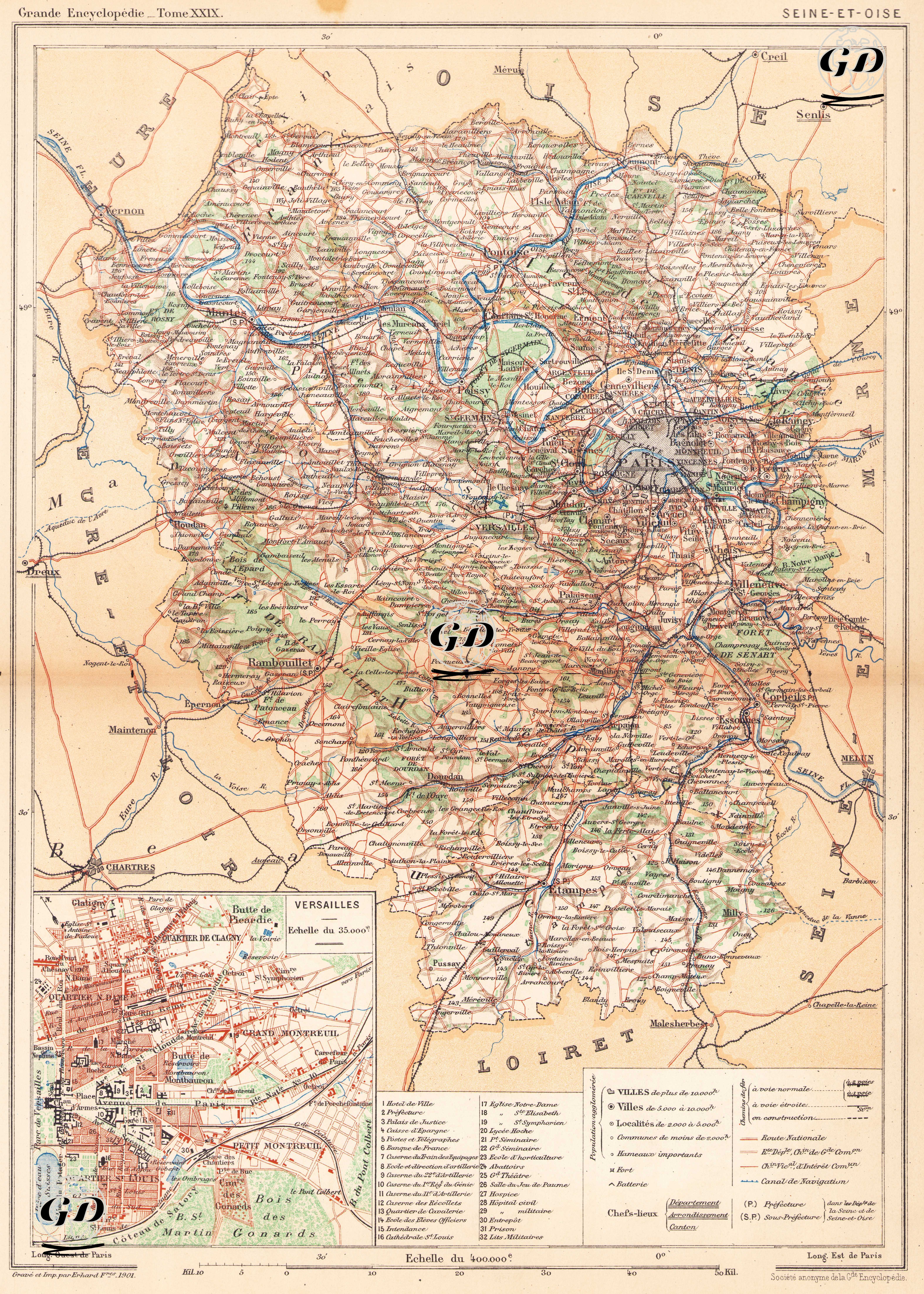 Seine-Et-Oise -  - 1901
