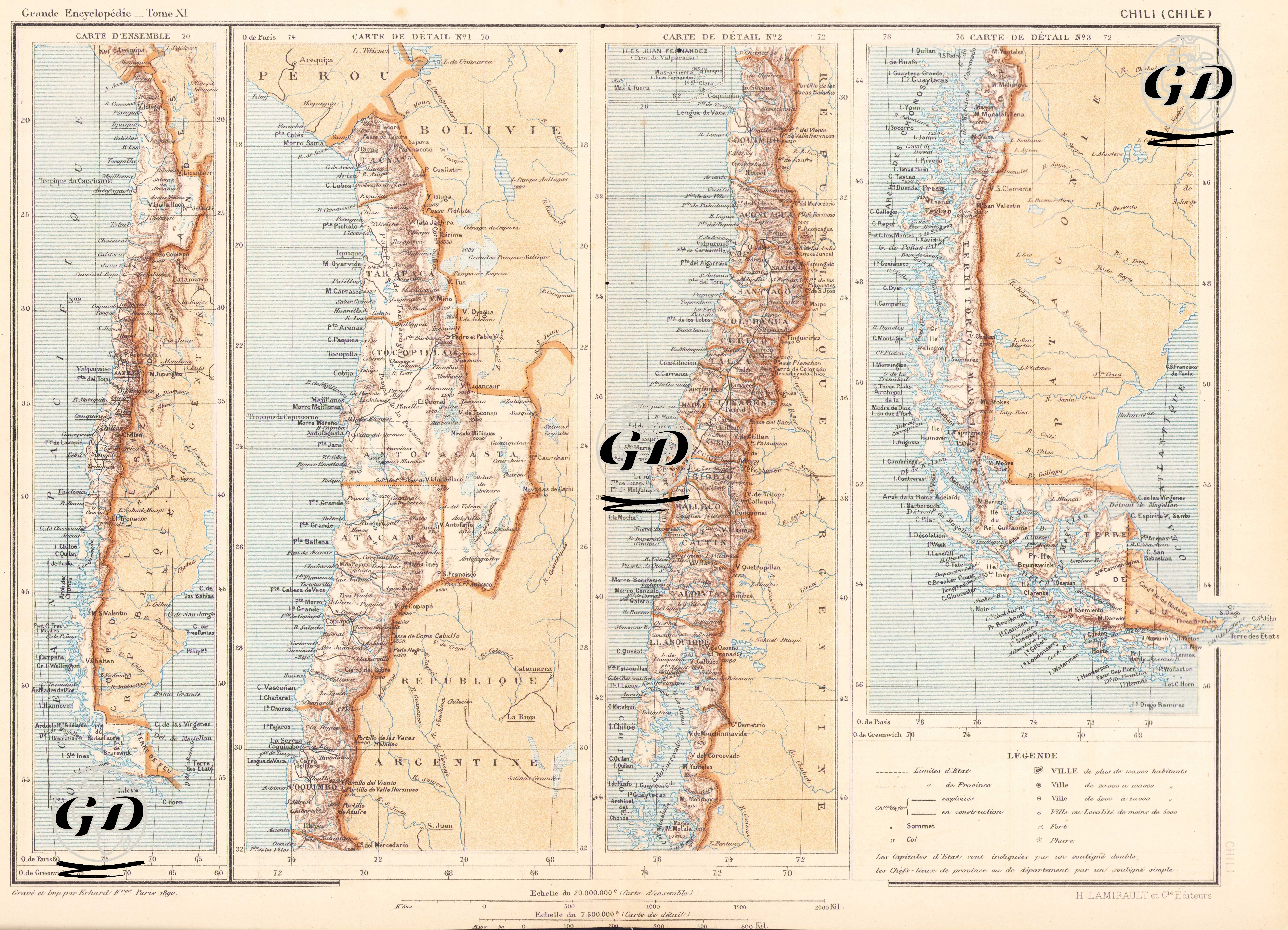 Chili (Chile) -  - 1890