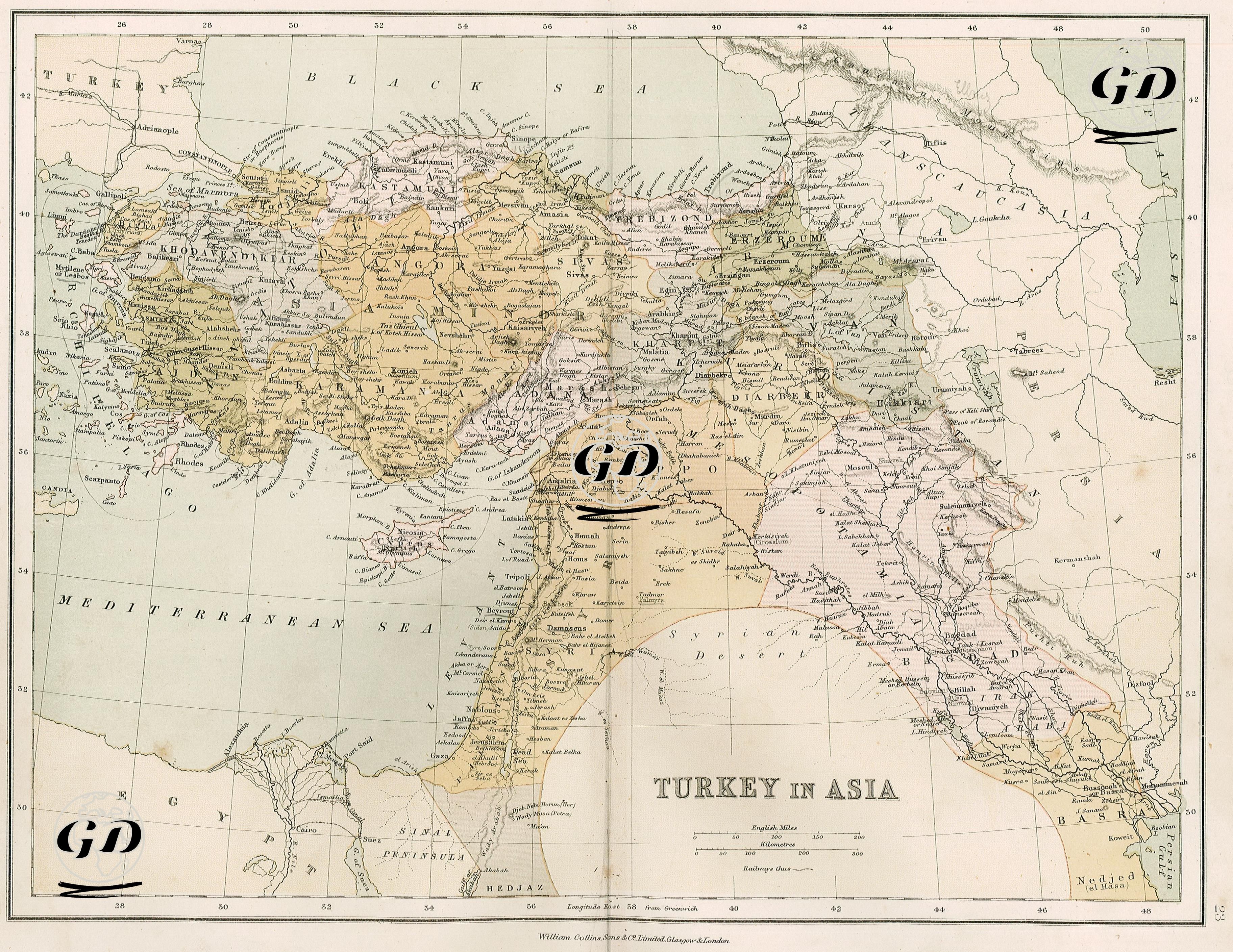 Turkey in Asia -  - 1878