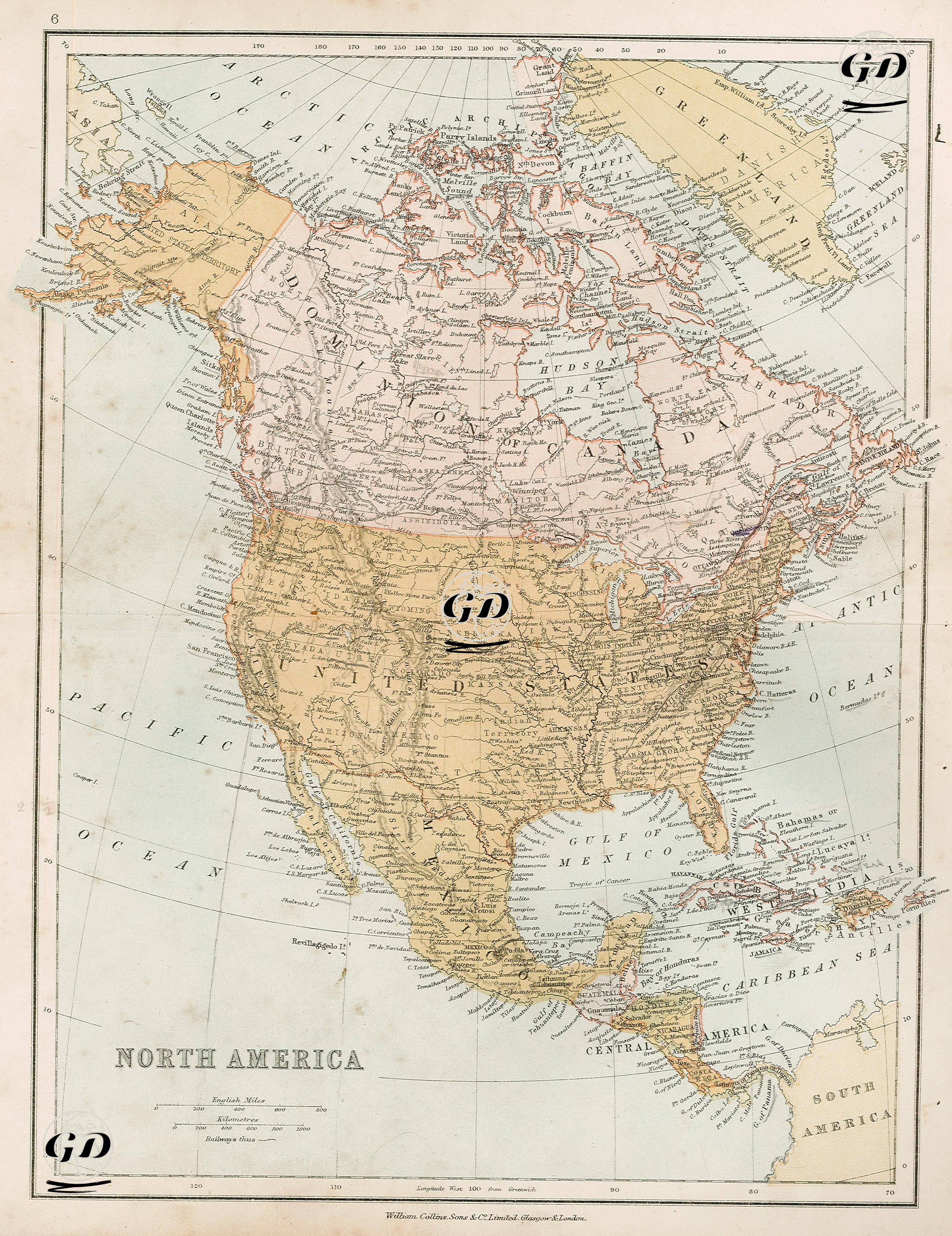 North America -  - 1878