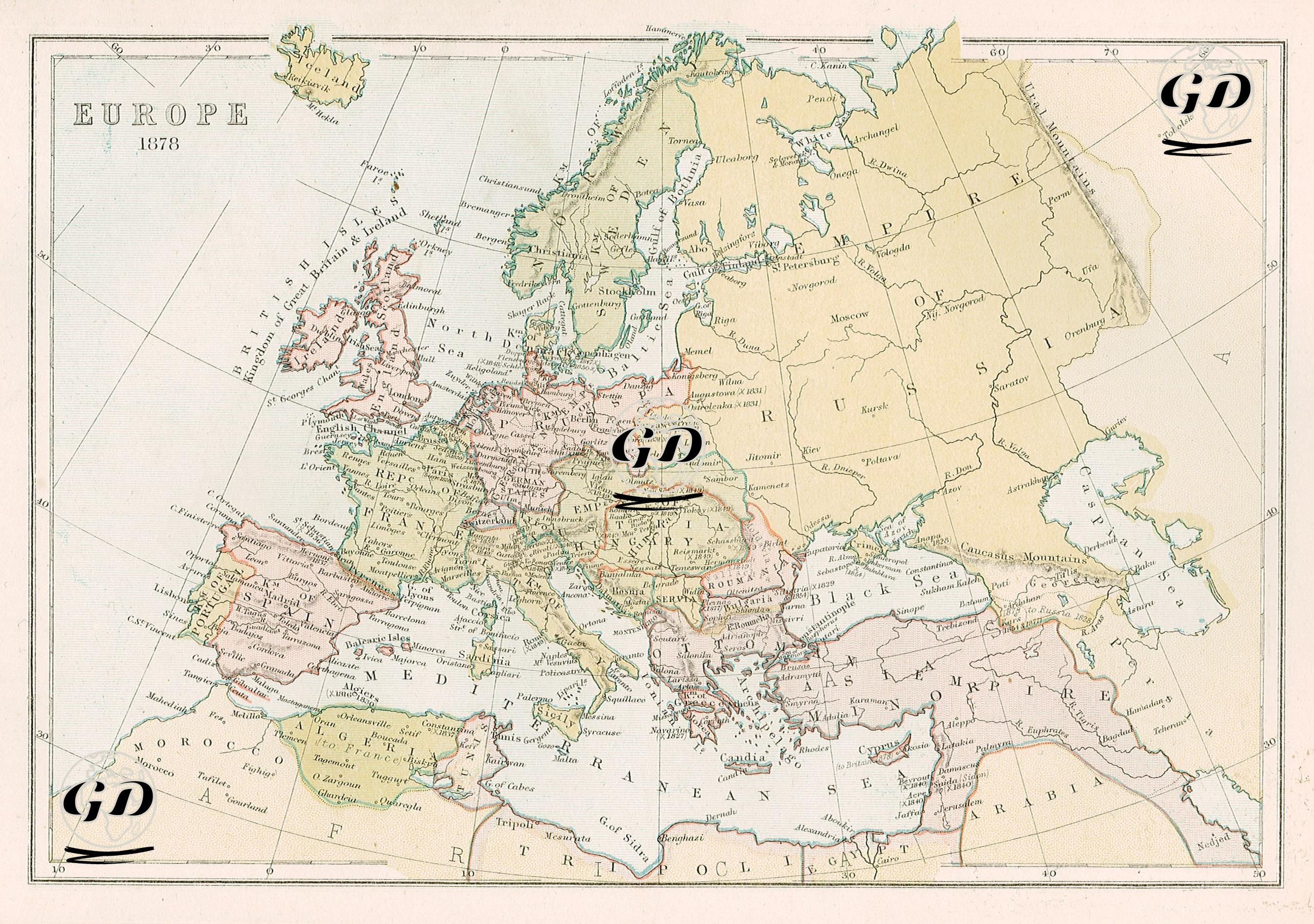 Europe, 1878 -  - 1878