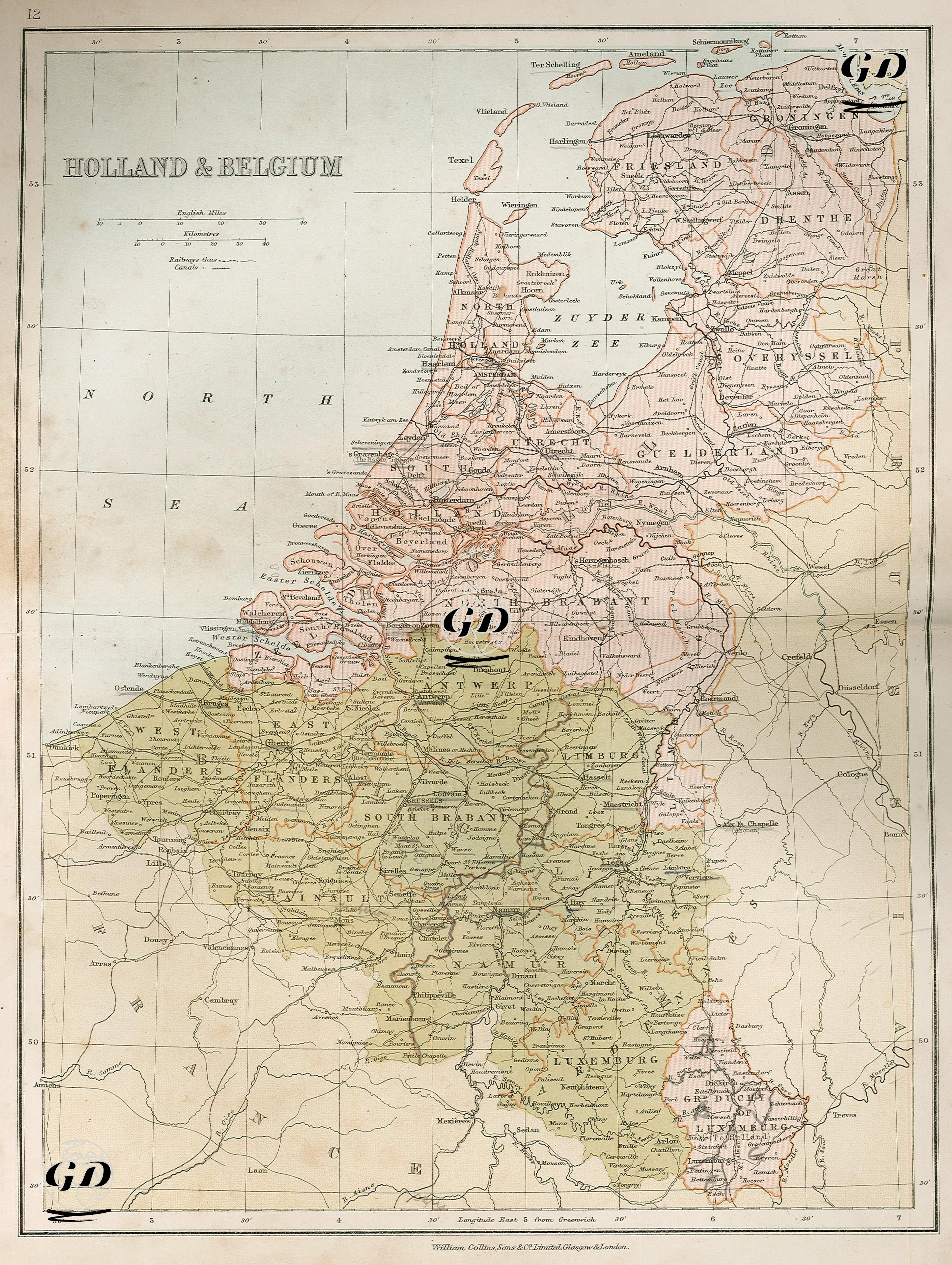 Holland & Belgium -  - 1878