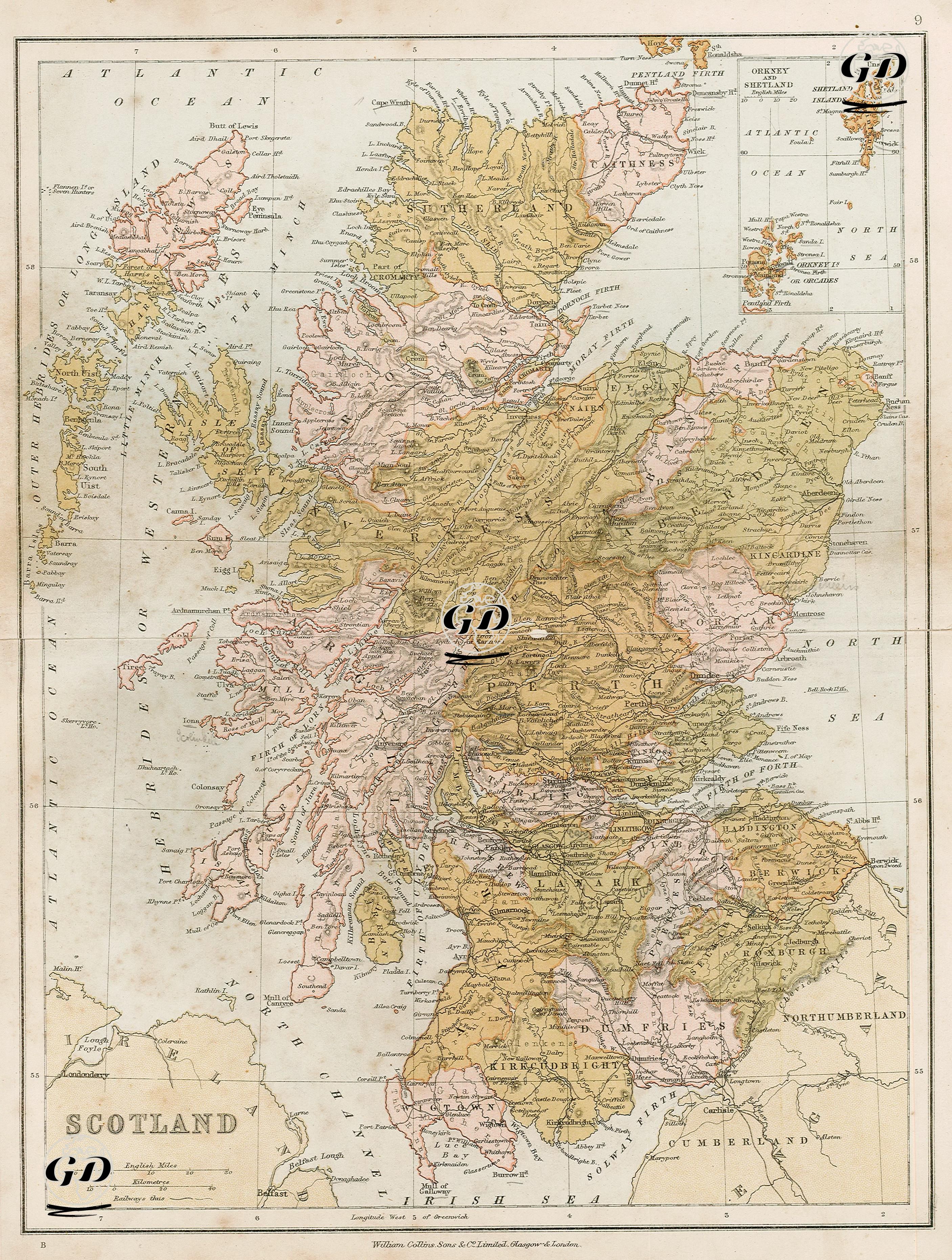 Scotland (Orkney and Shetland Islands) -  - 1878