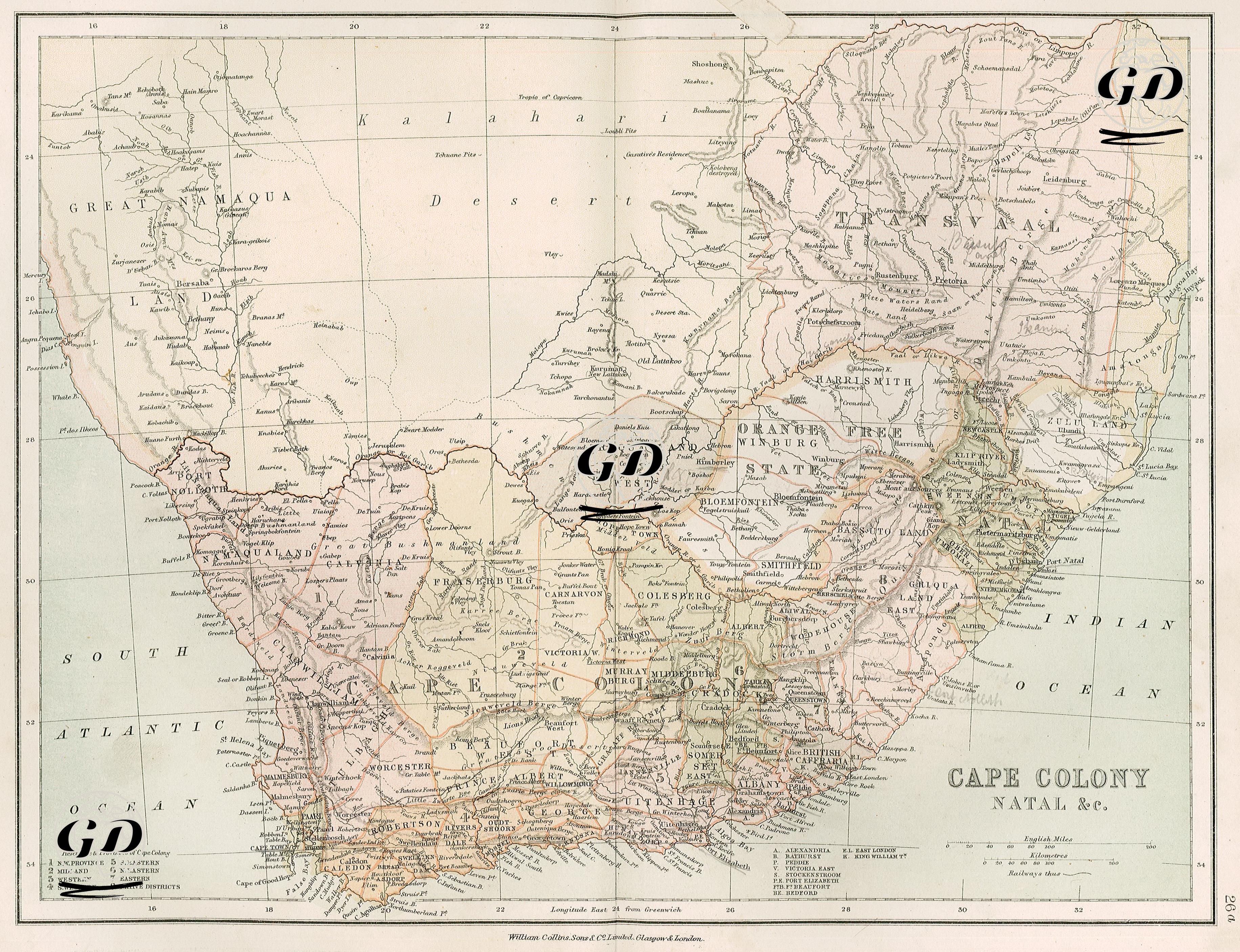 Cape Colony, Natal & C. -  - 1878