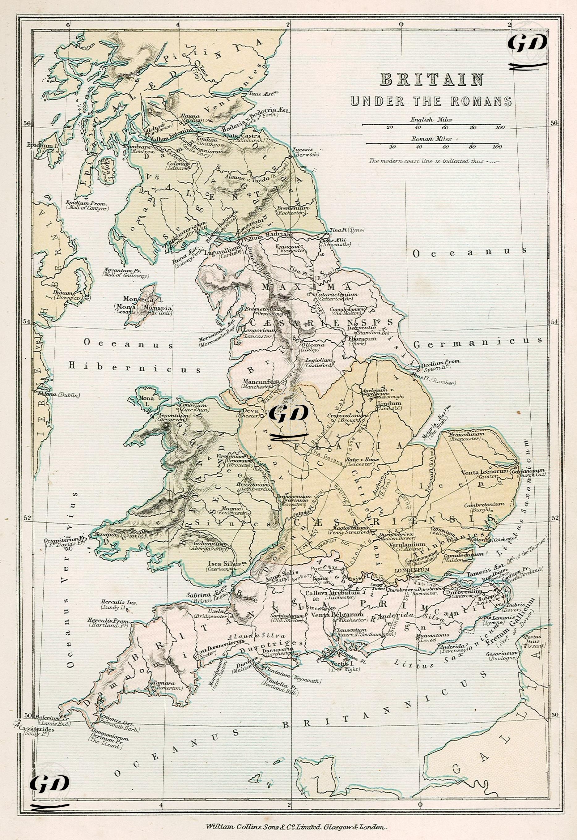 Britain Under Romans -  - 1878