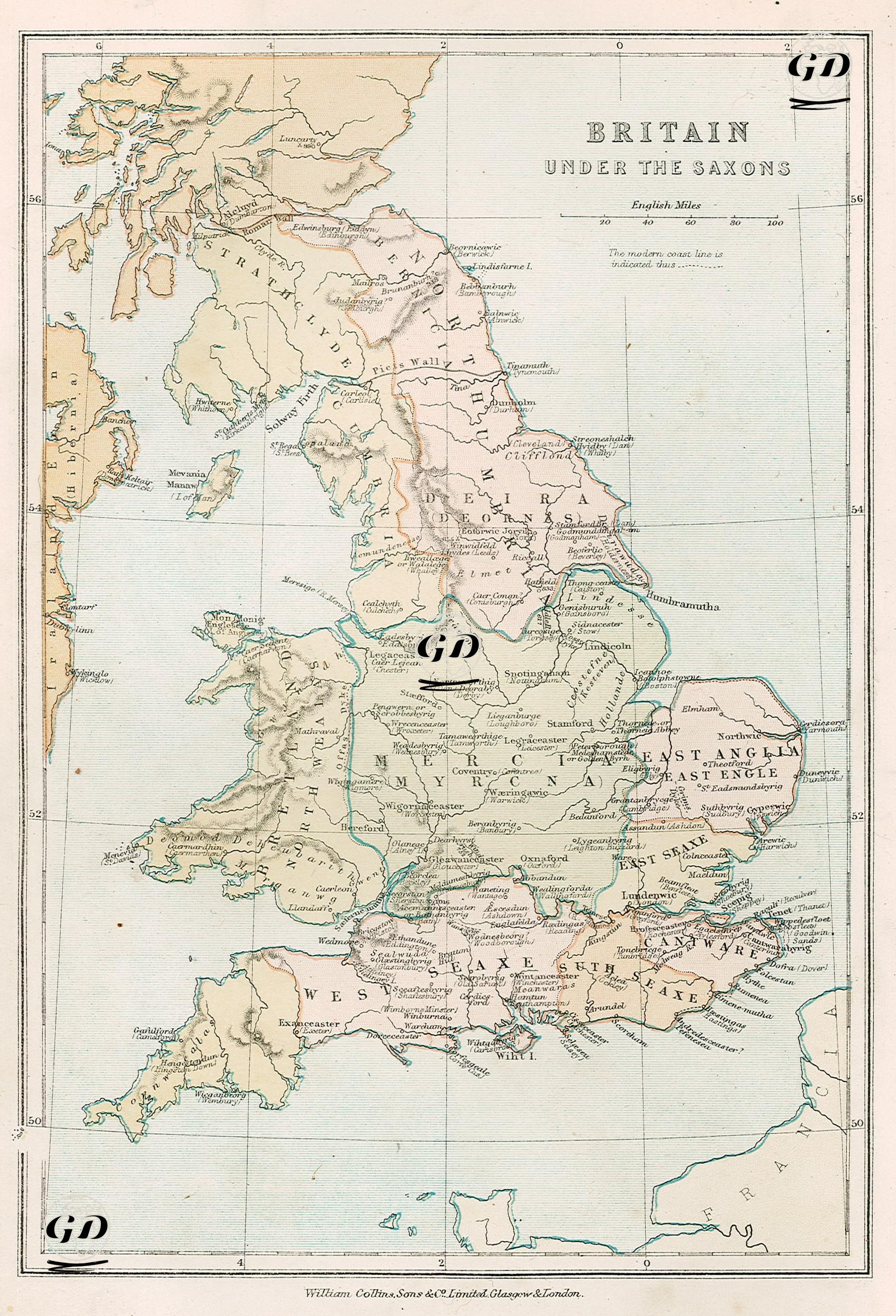 Britain Under Saxons -  - 1878