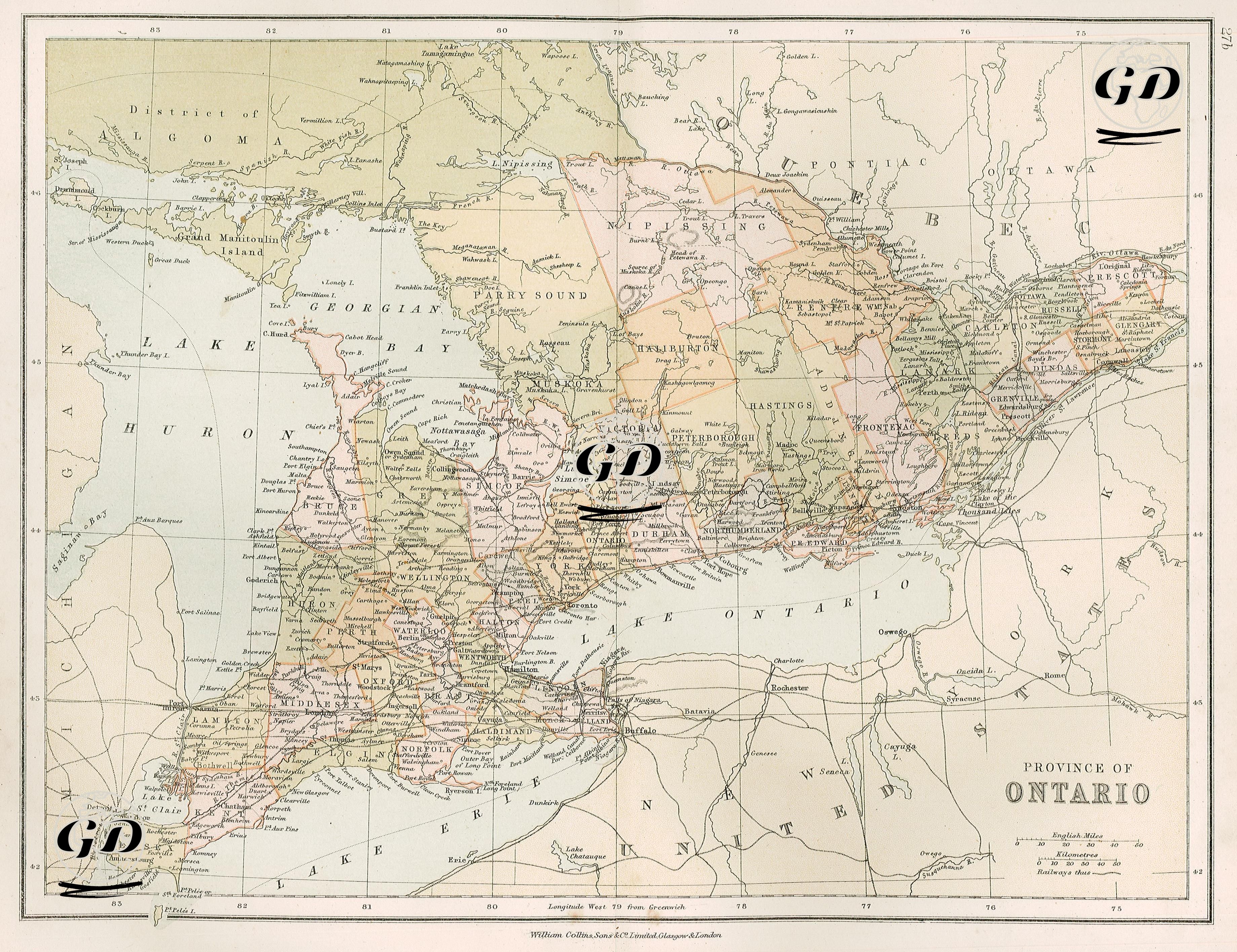 Province of Ontario -  - 1878