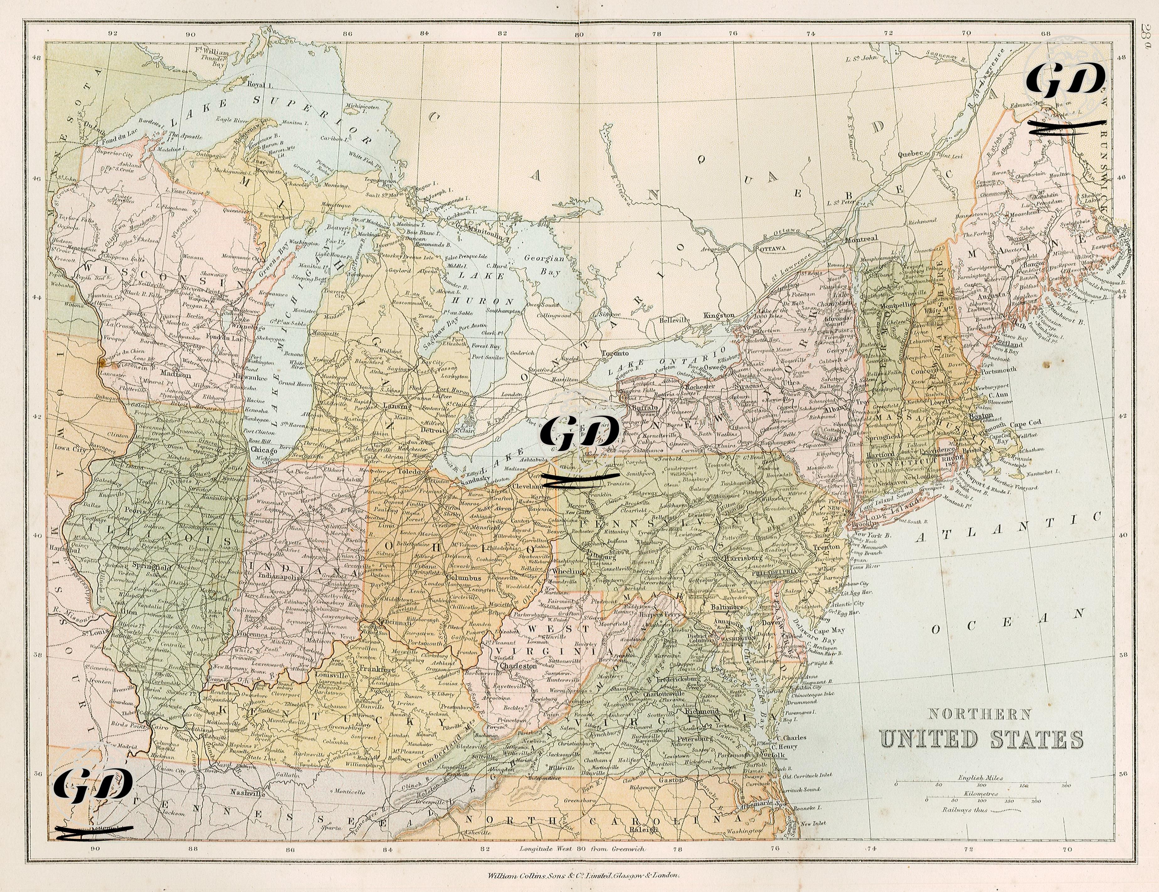 Northern United States -  - 1878