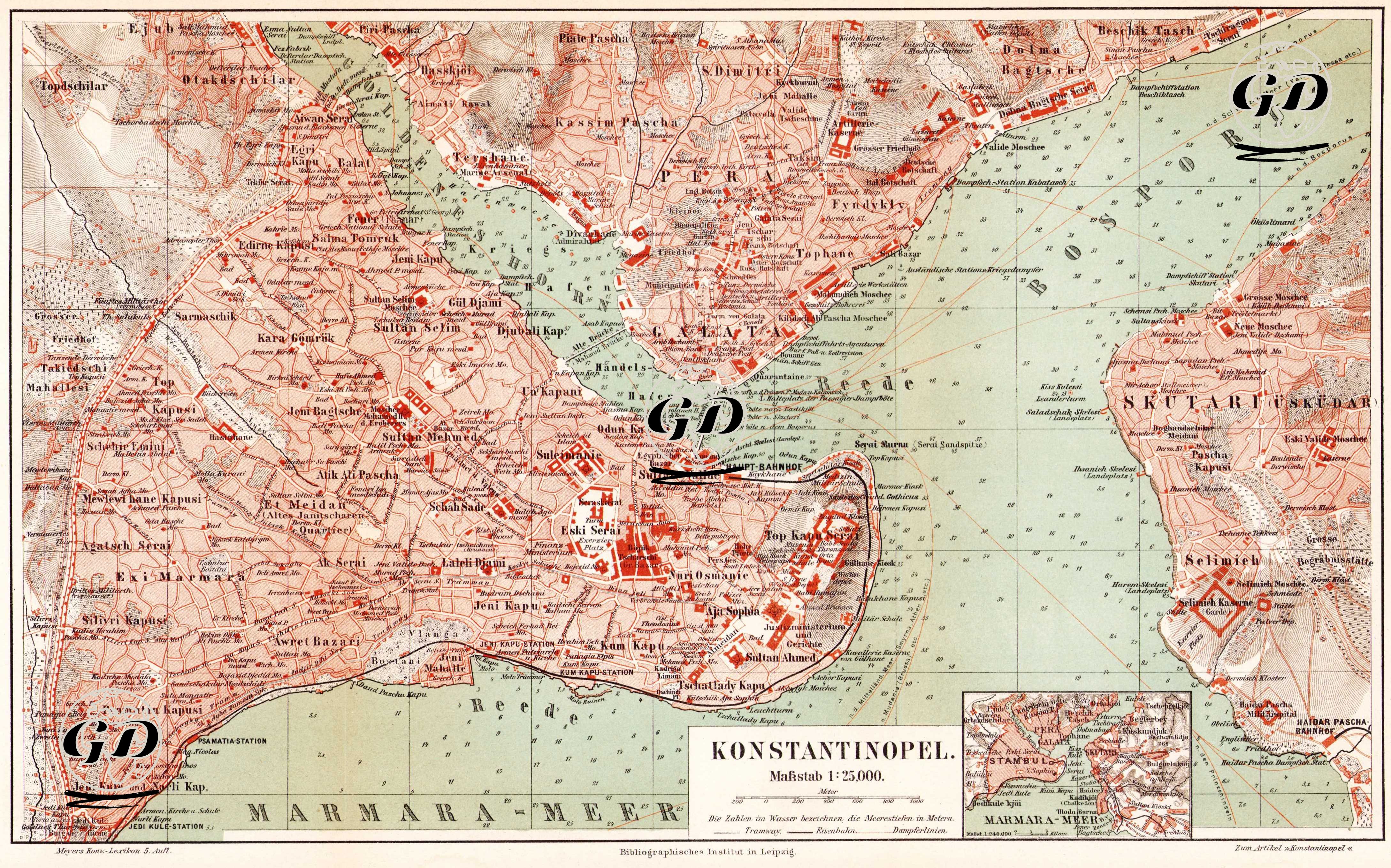 Konstantinopel (Constantinople) -  - 1895