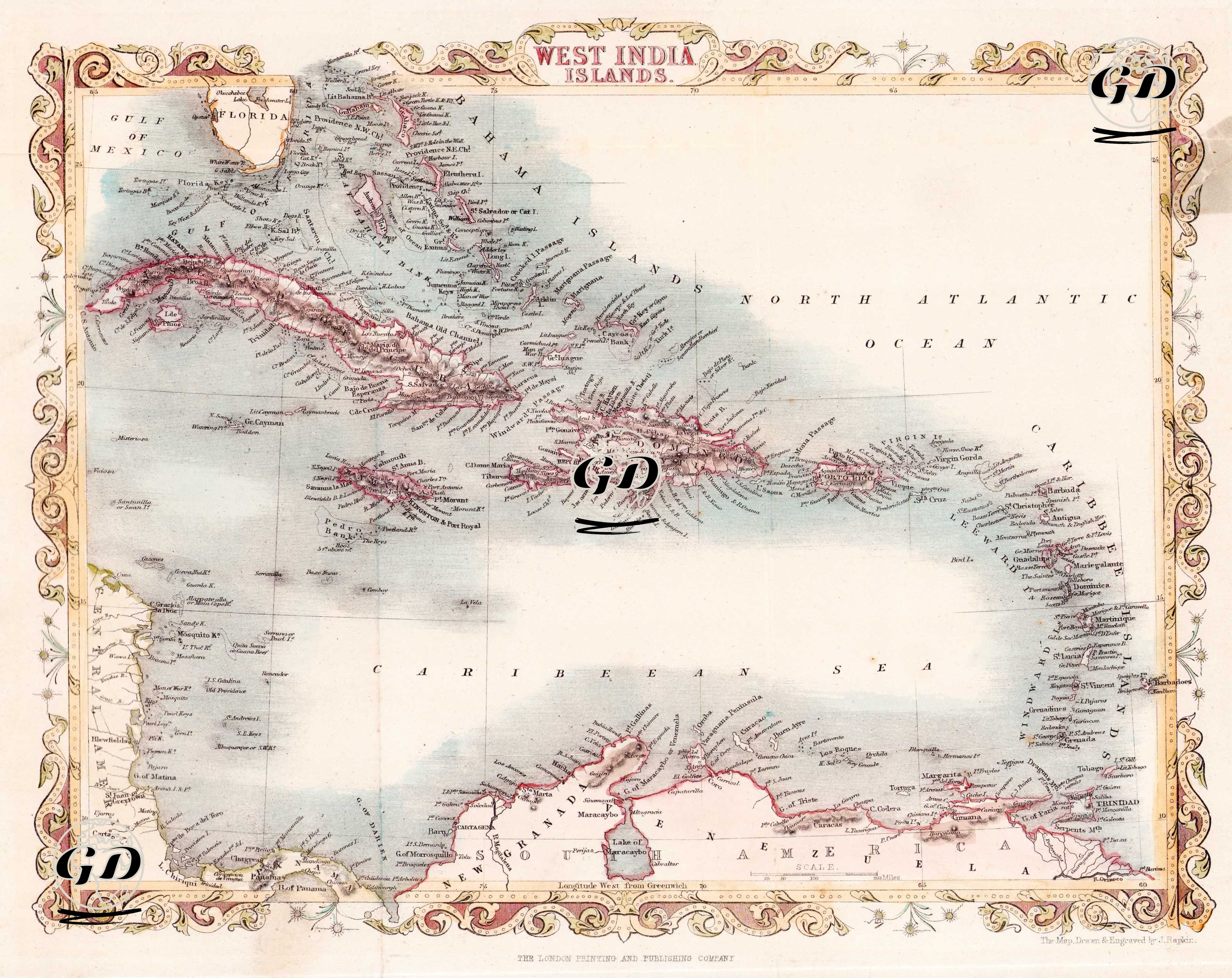 West India Islands - John Rapkin(1815-1876) - 1860
