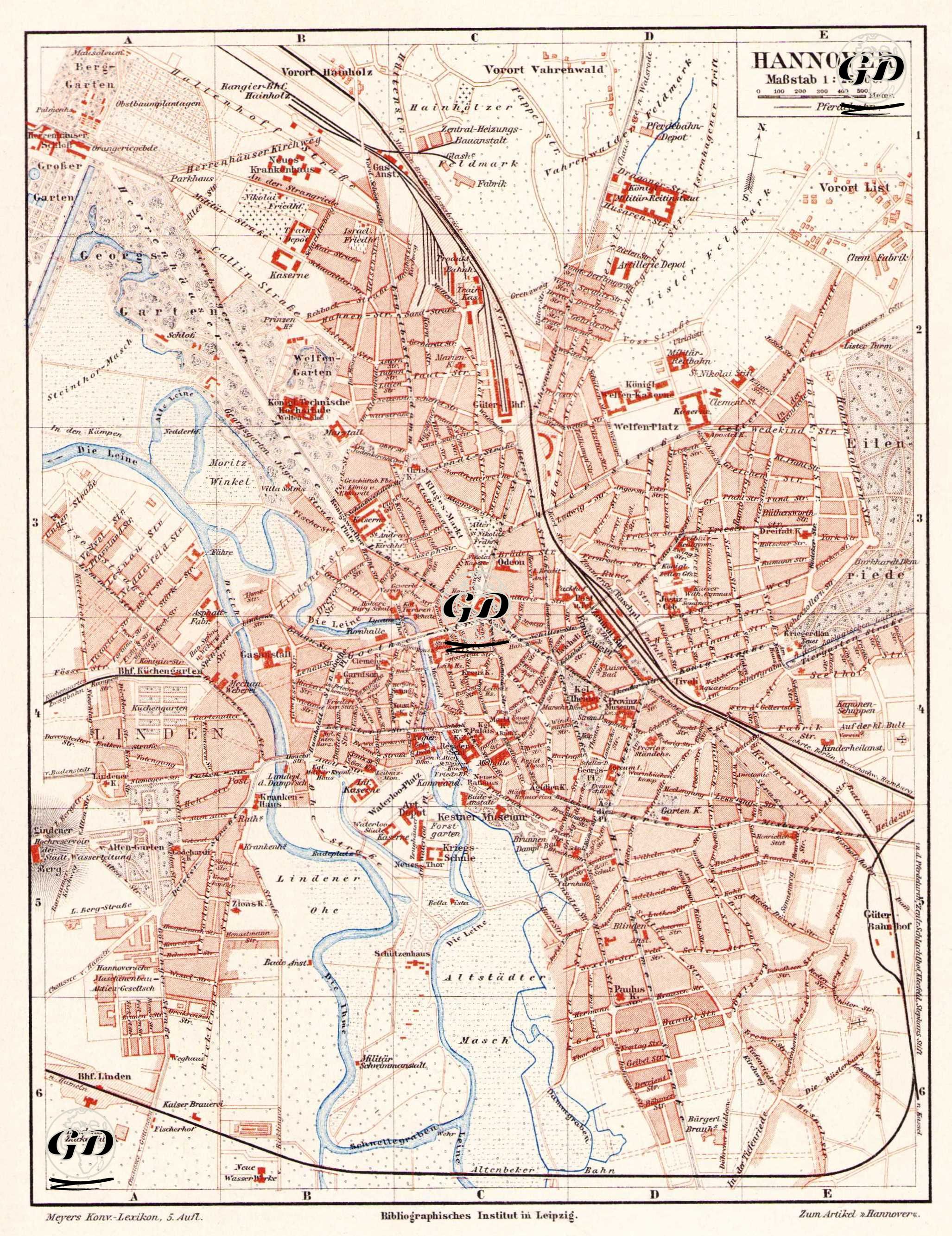 Hannover -  - 1895
