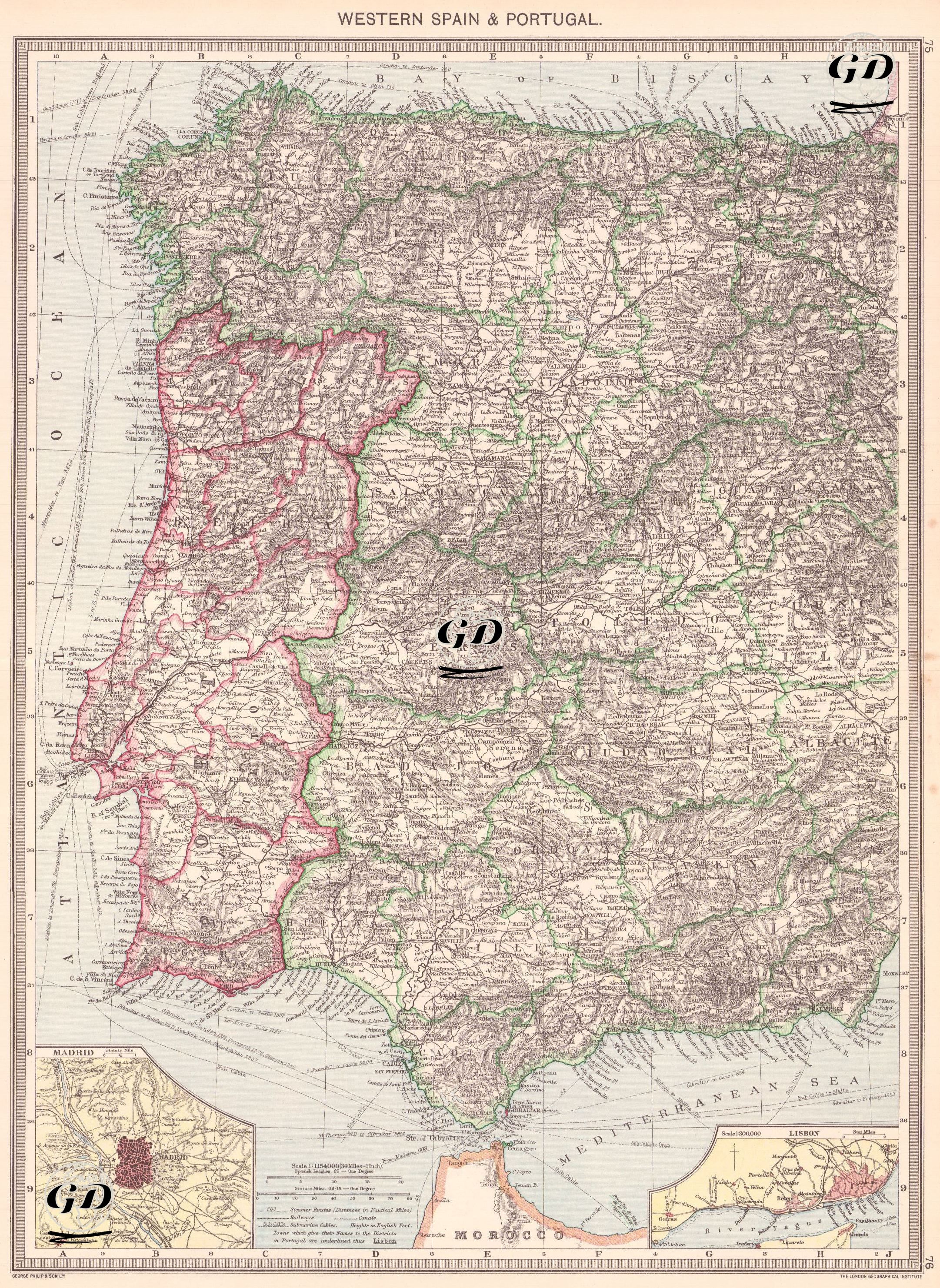Western Spain & Portugal -  - 1920