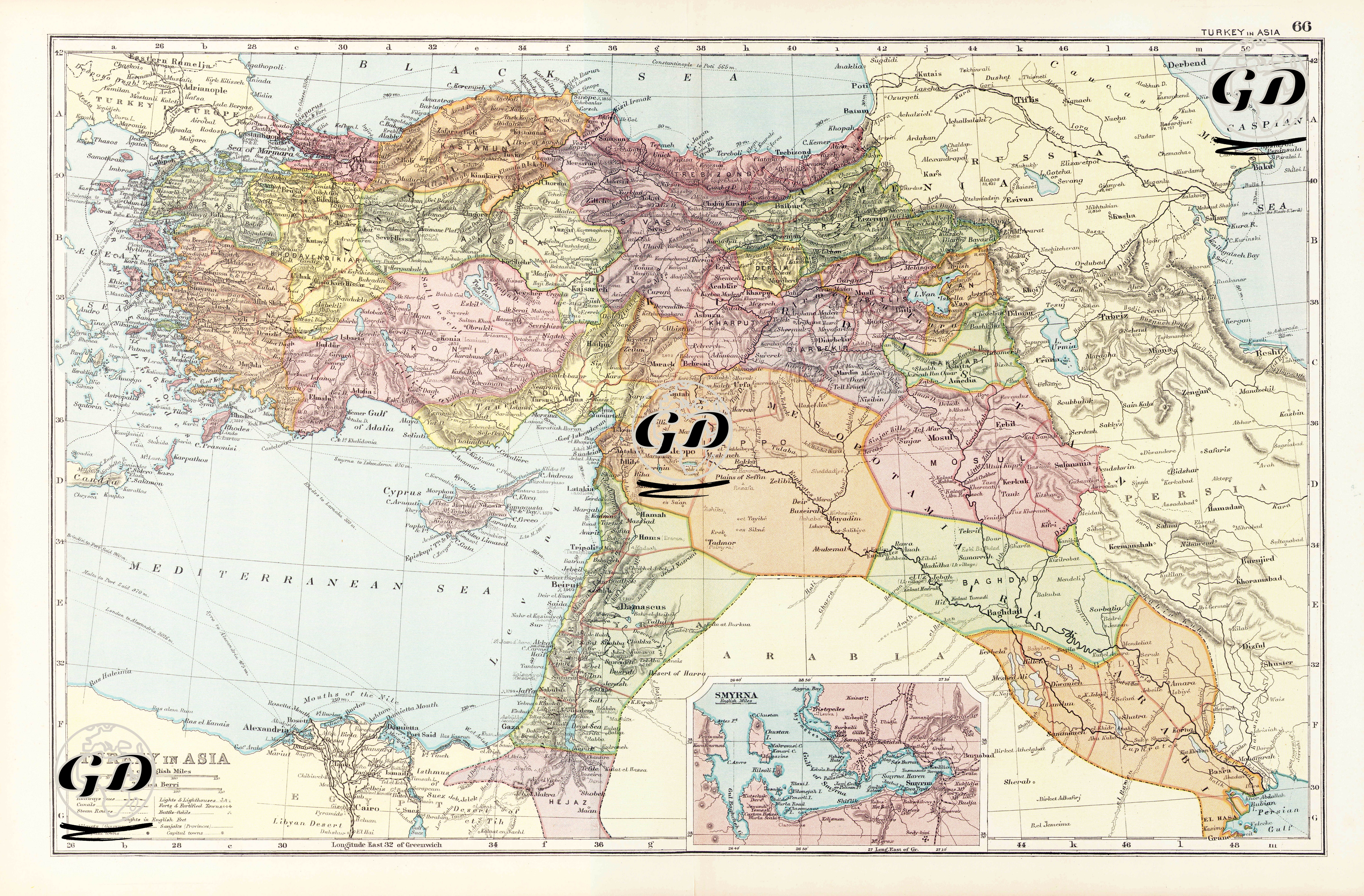 Turkey in Asia-Symrna - George Washington Bacon (1830-1922) - 1912