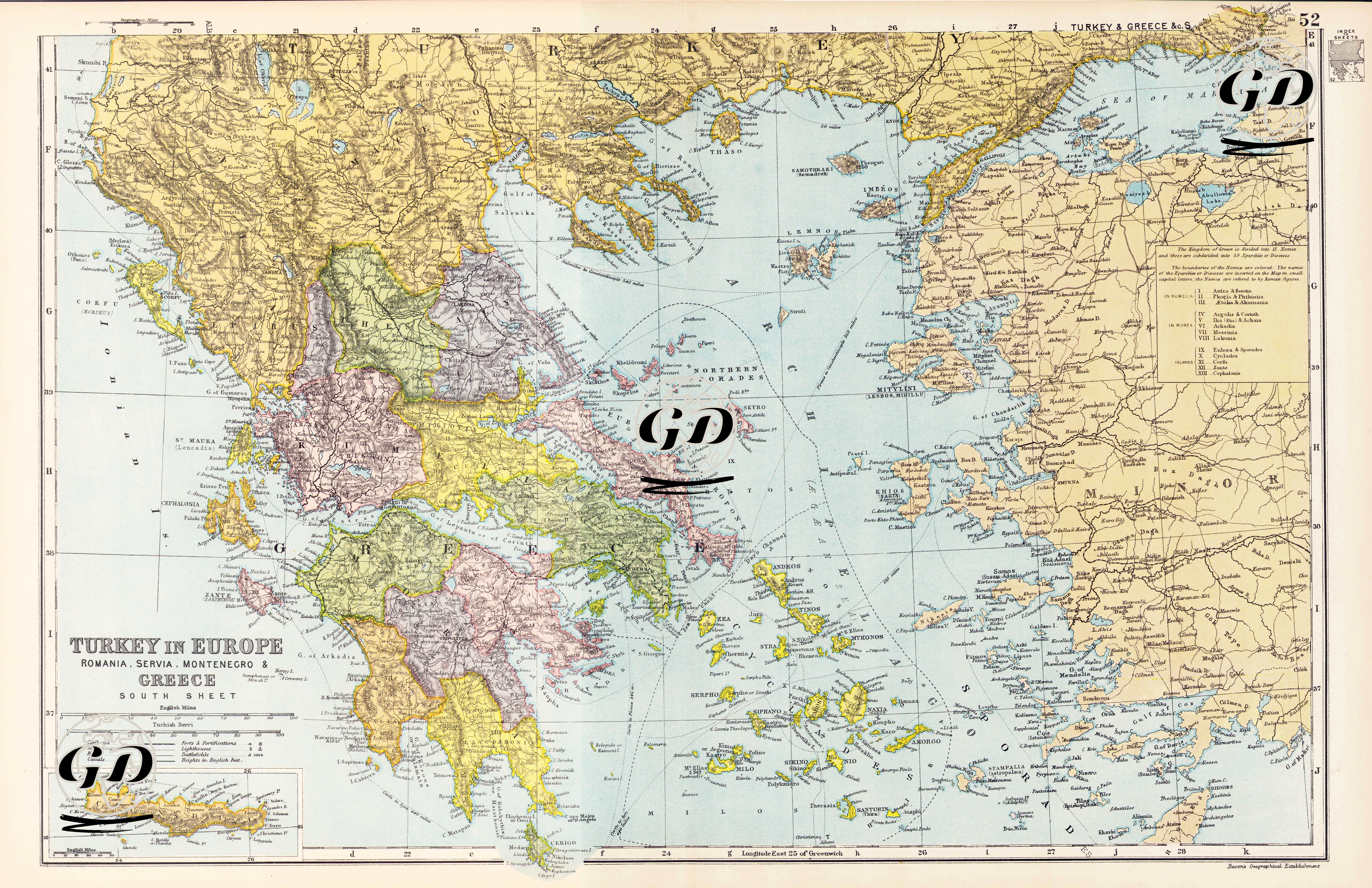 Turkey in Europe, Turkey & Greece - George Washington Bacon (1830-1922) - 1912