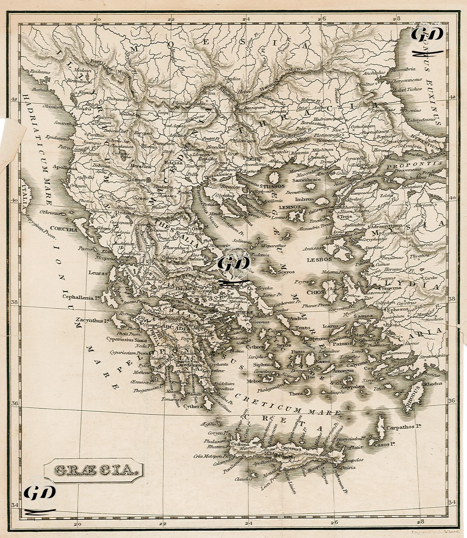 Graecia -  - 1830's