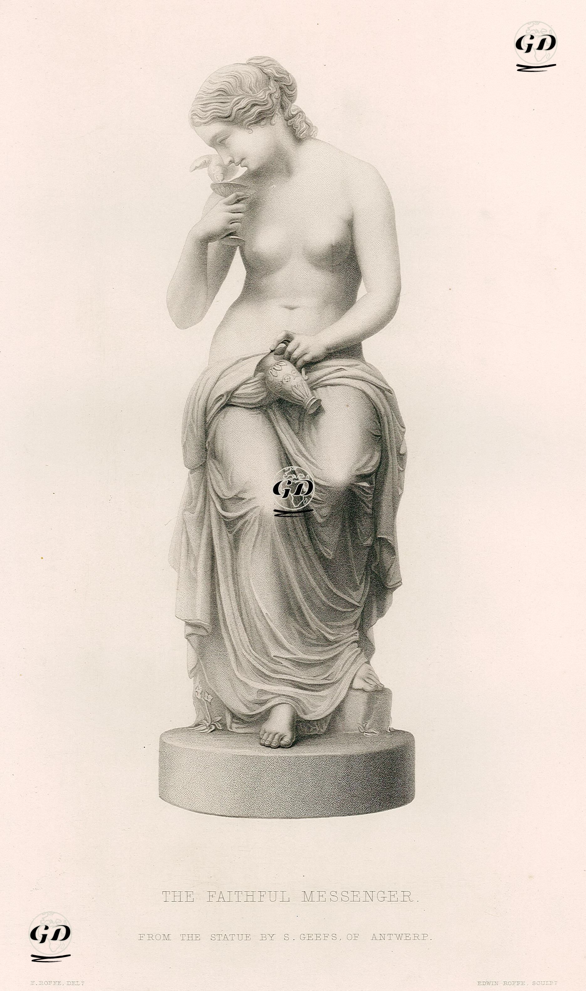 Sadık Haberci - S.Geefs-Felix Robert Roffe (1814-1887) - 1855