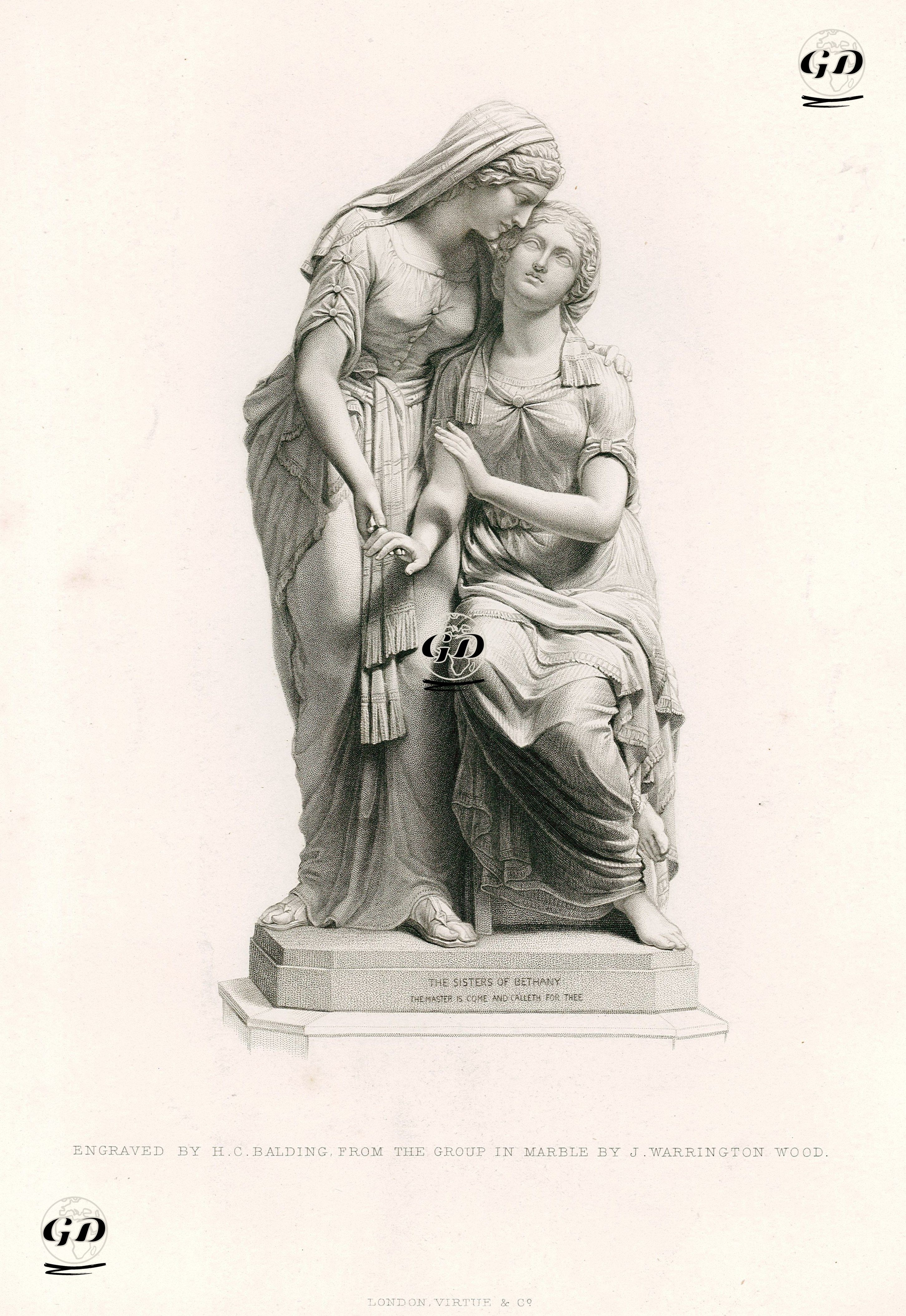 Bethany Rahibeleri - John Warrington Wood (1839-1886) - 1875
