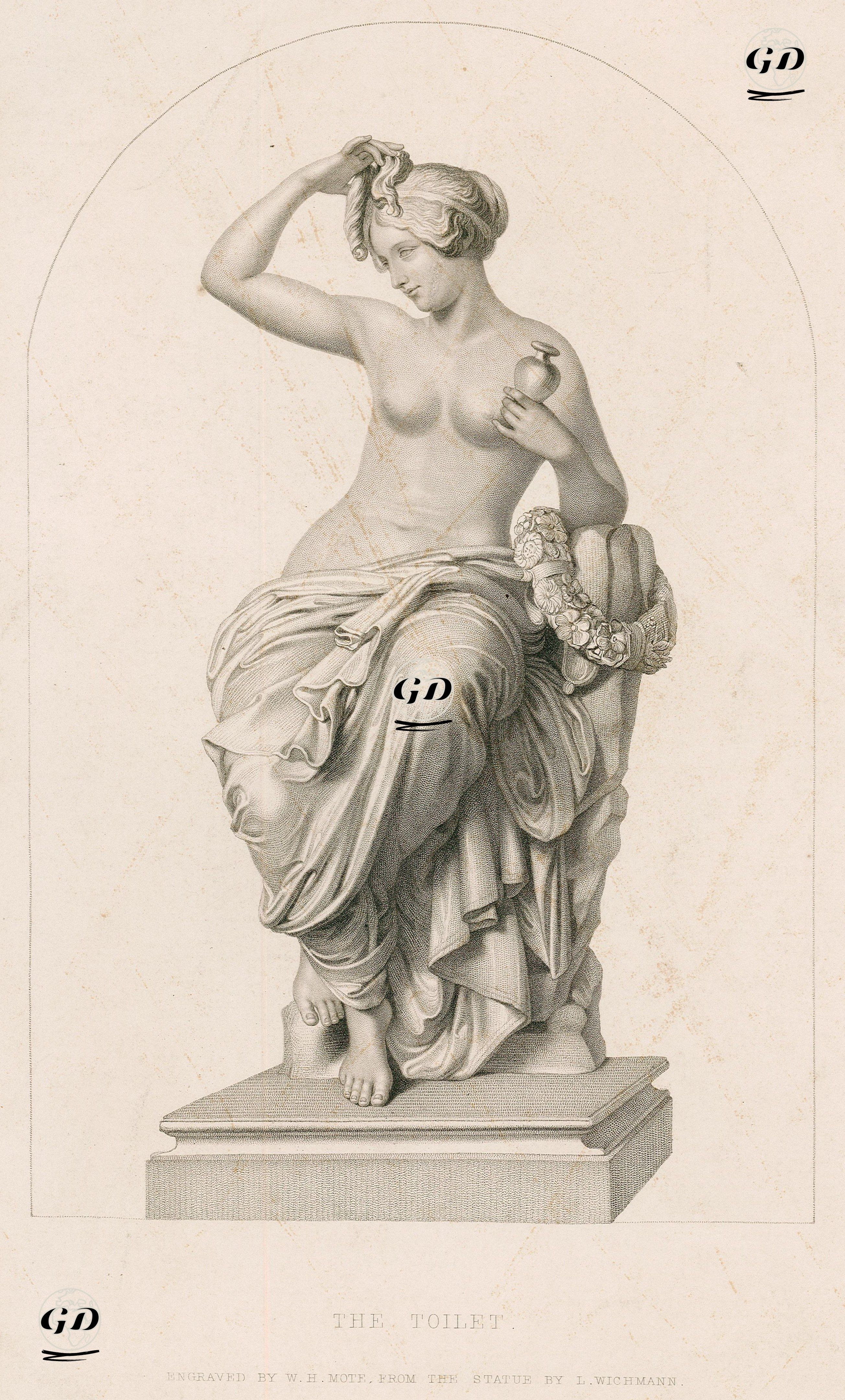 Süslenme - Ludwig Wilhelm Wichmann(1788-1859) - 1855