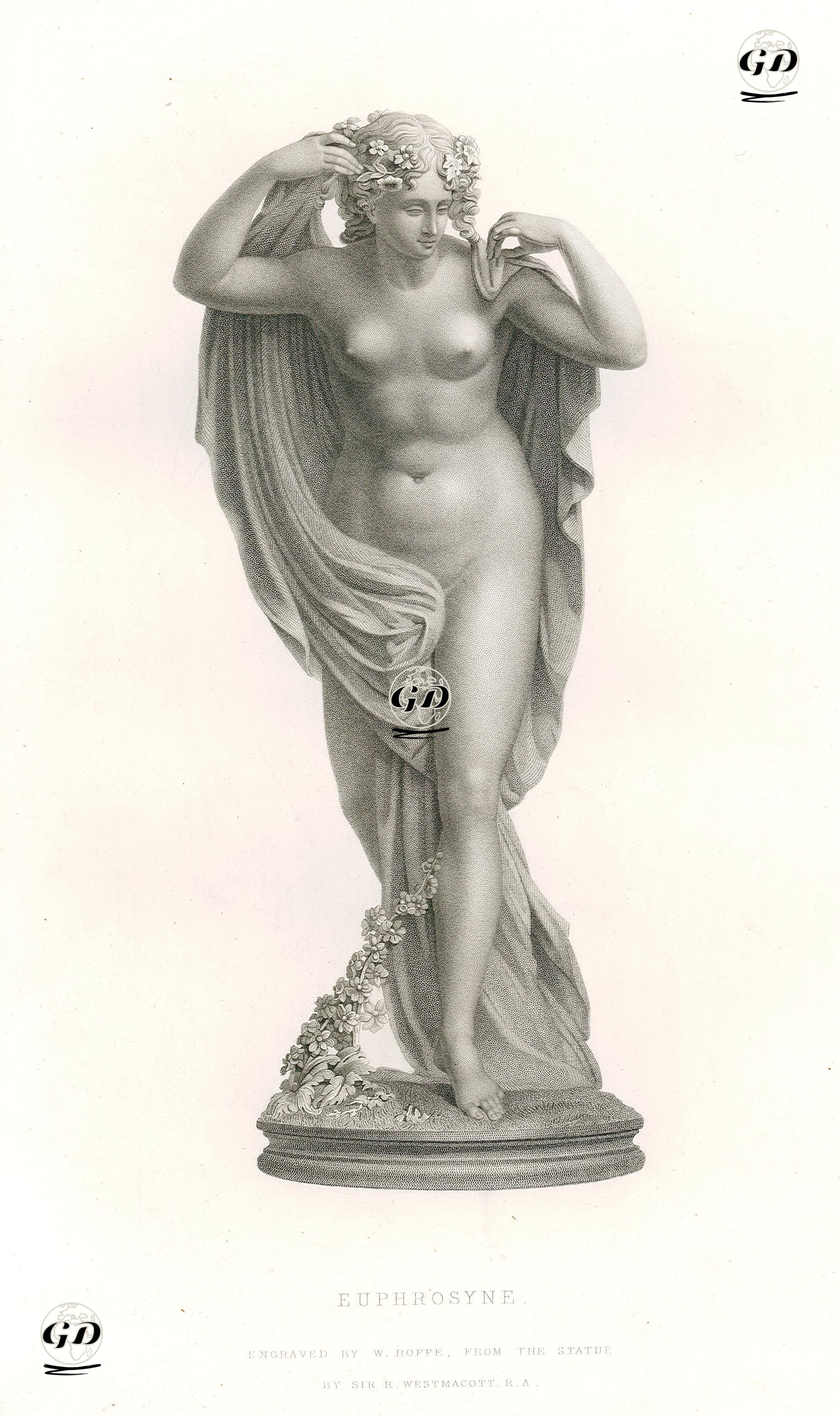 Euphrosyne  - Richard Westmacott (1775-1856) - 1855