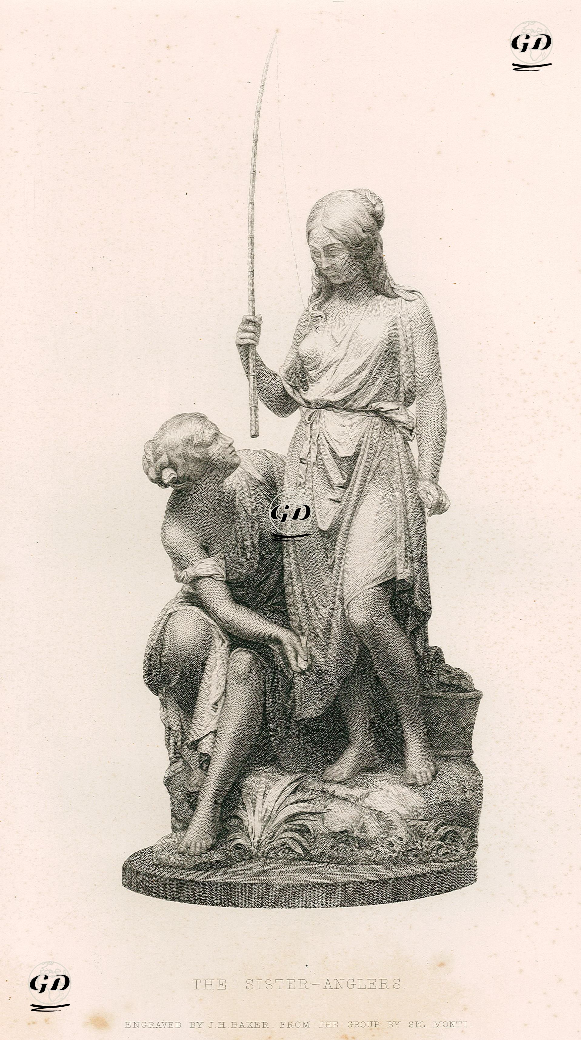 Balıkçı Kızlar - S.Monti - 1855