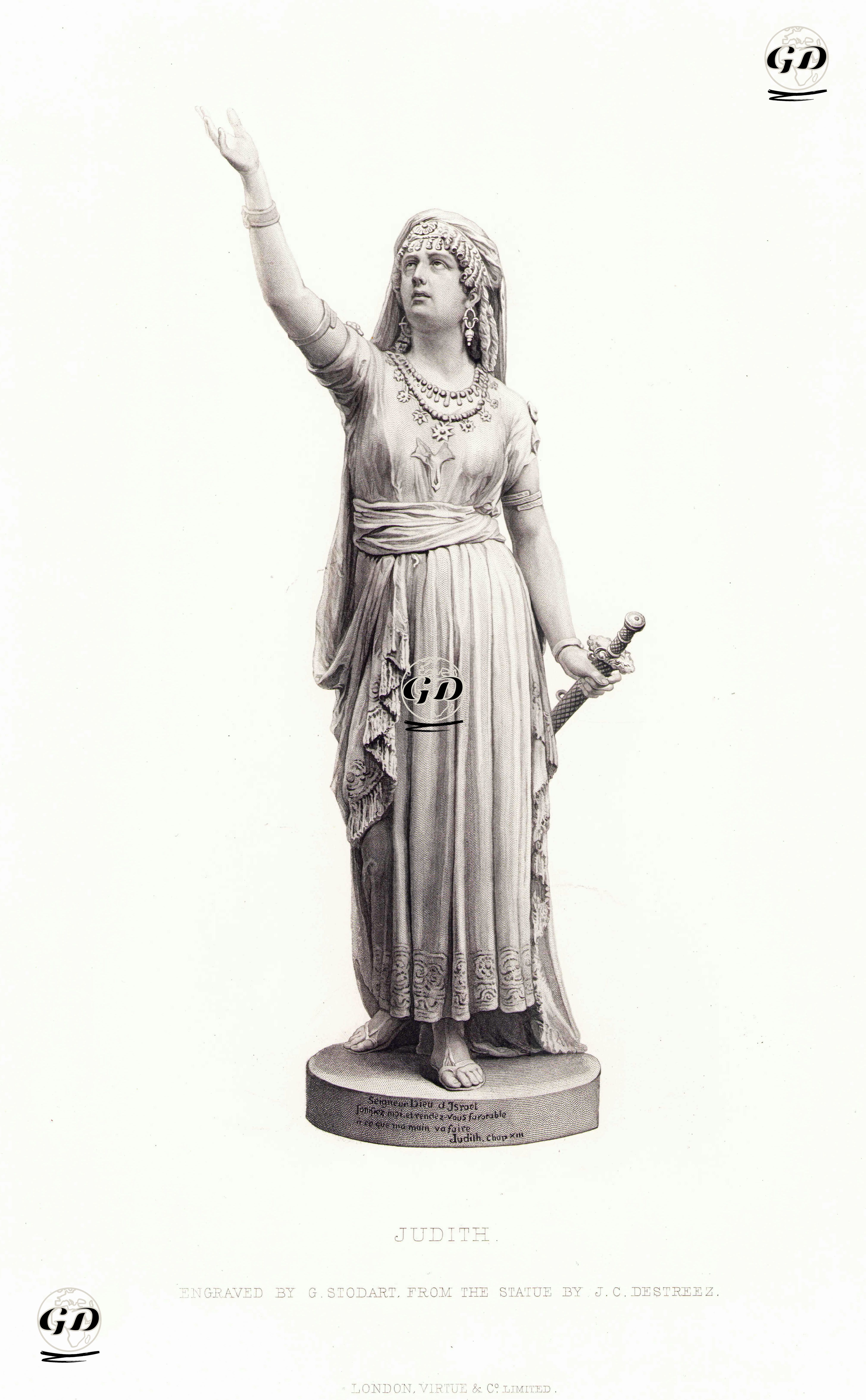 Yudit - Jules Constant Destreez (1831-1882) - 1879