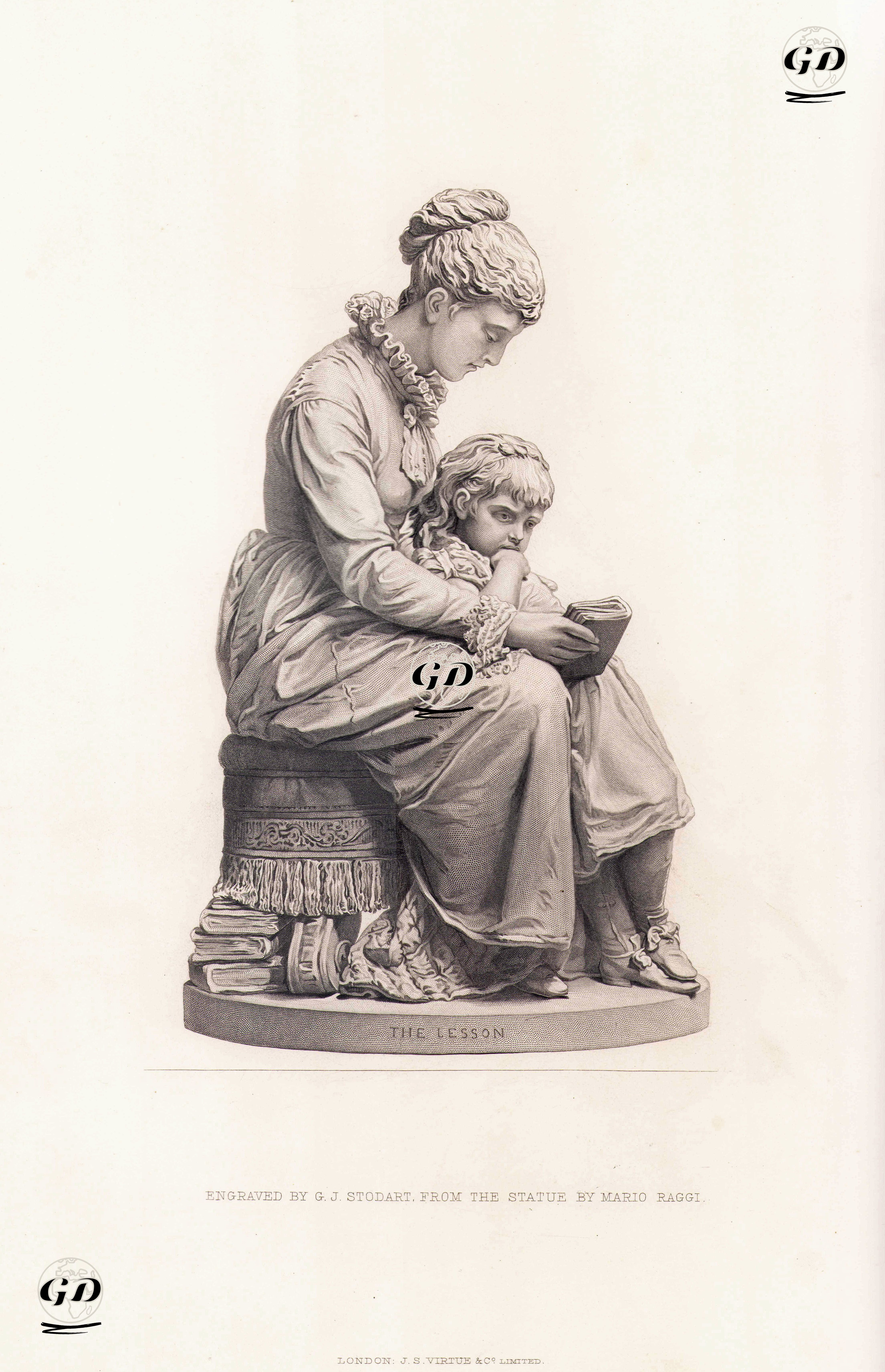 Ders - Mario Raggi (1821-1907) - 1883