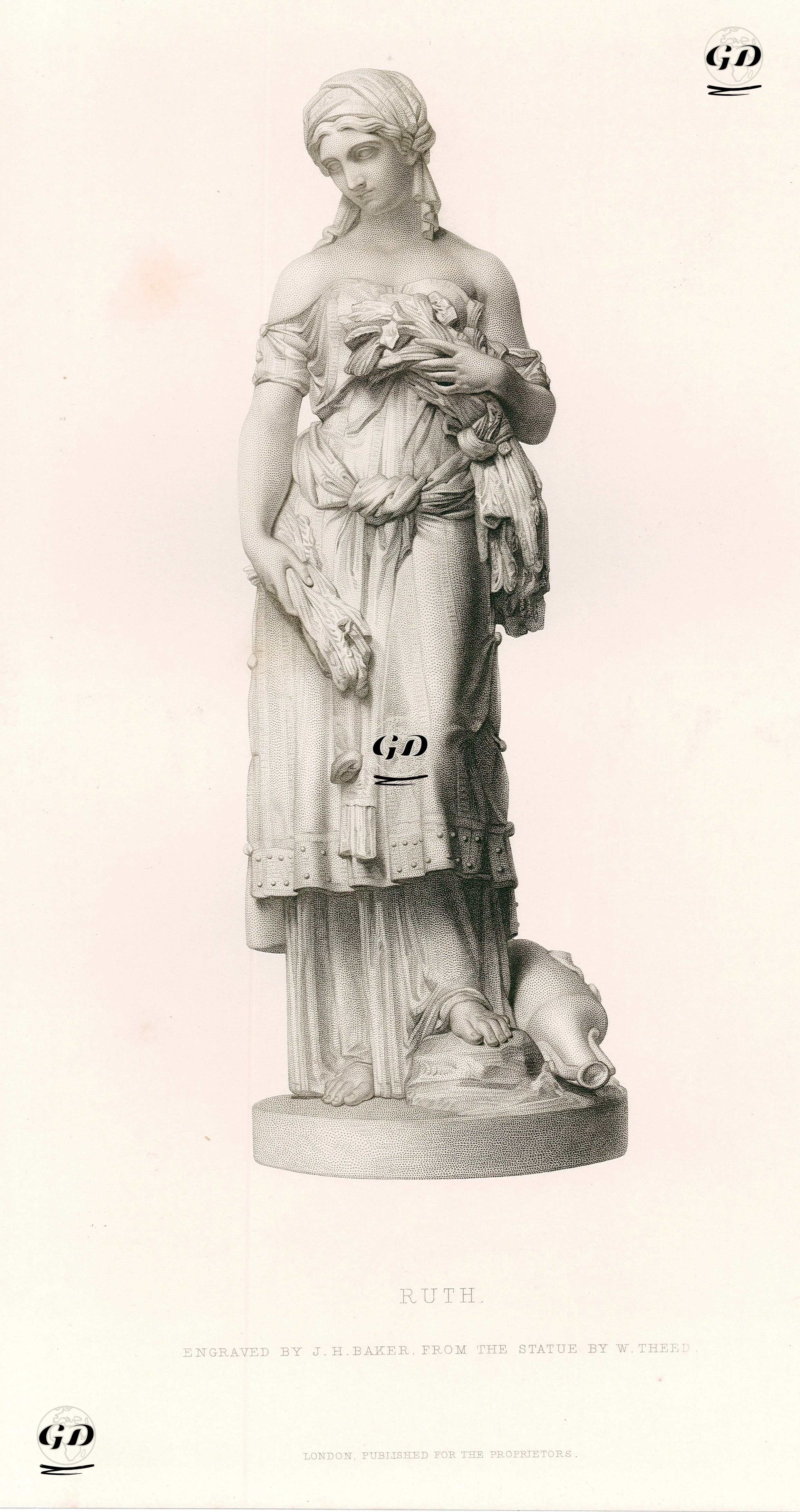 Ruth - William Theed (Elder) (1764-1817) - 1855