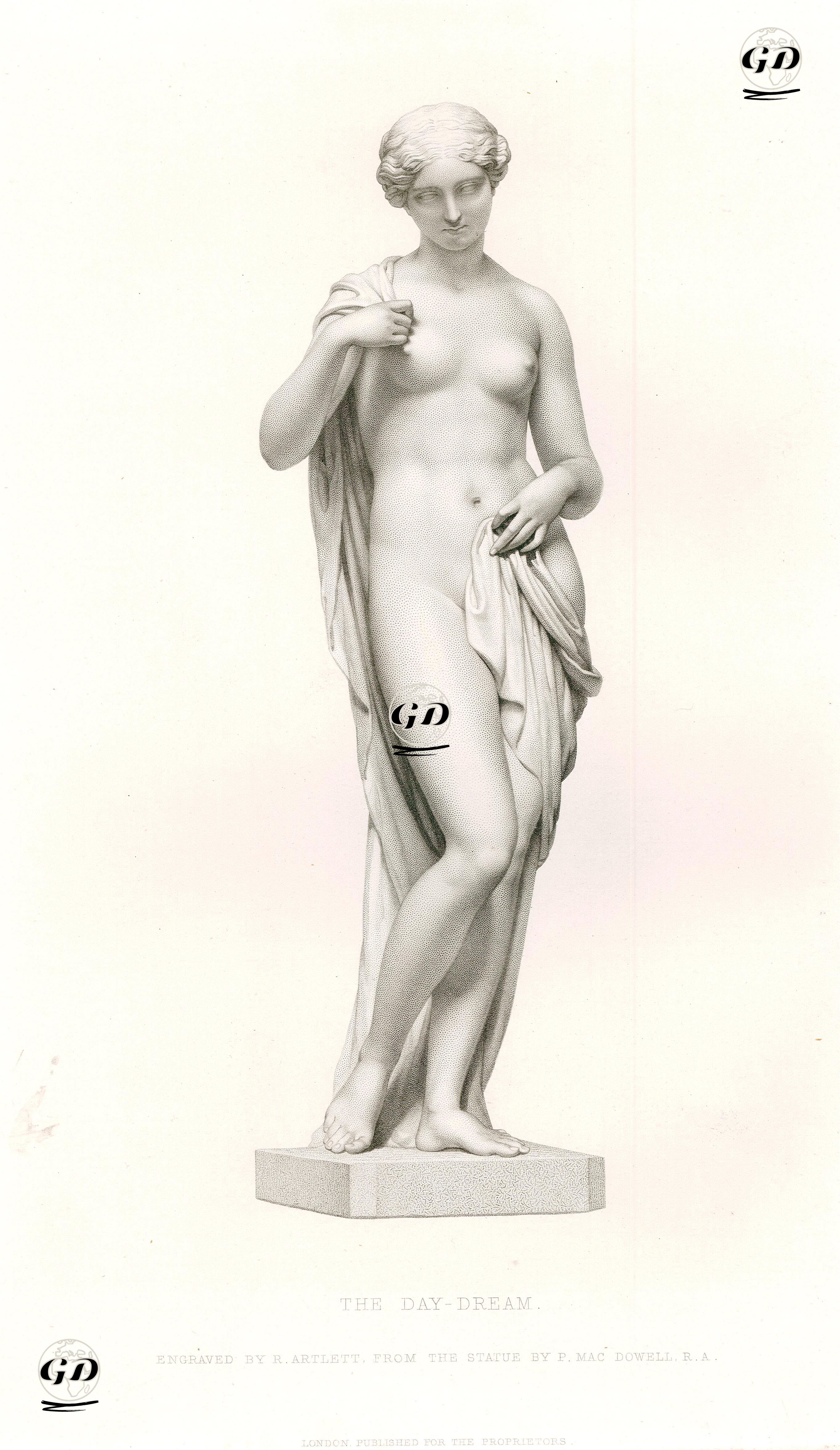 The Day-Dream  - Patrick MacDowell (1799-1870) - 1850's