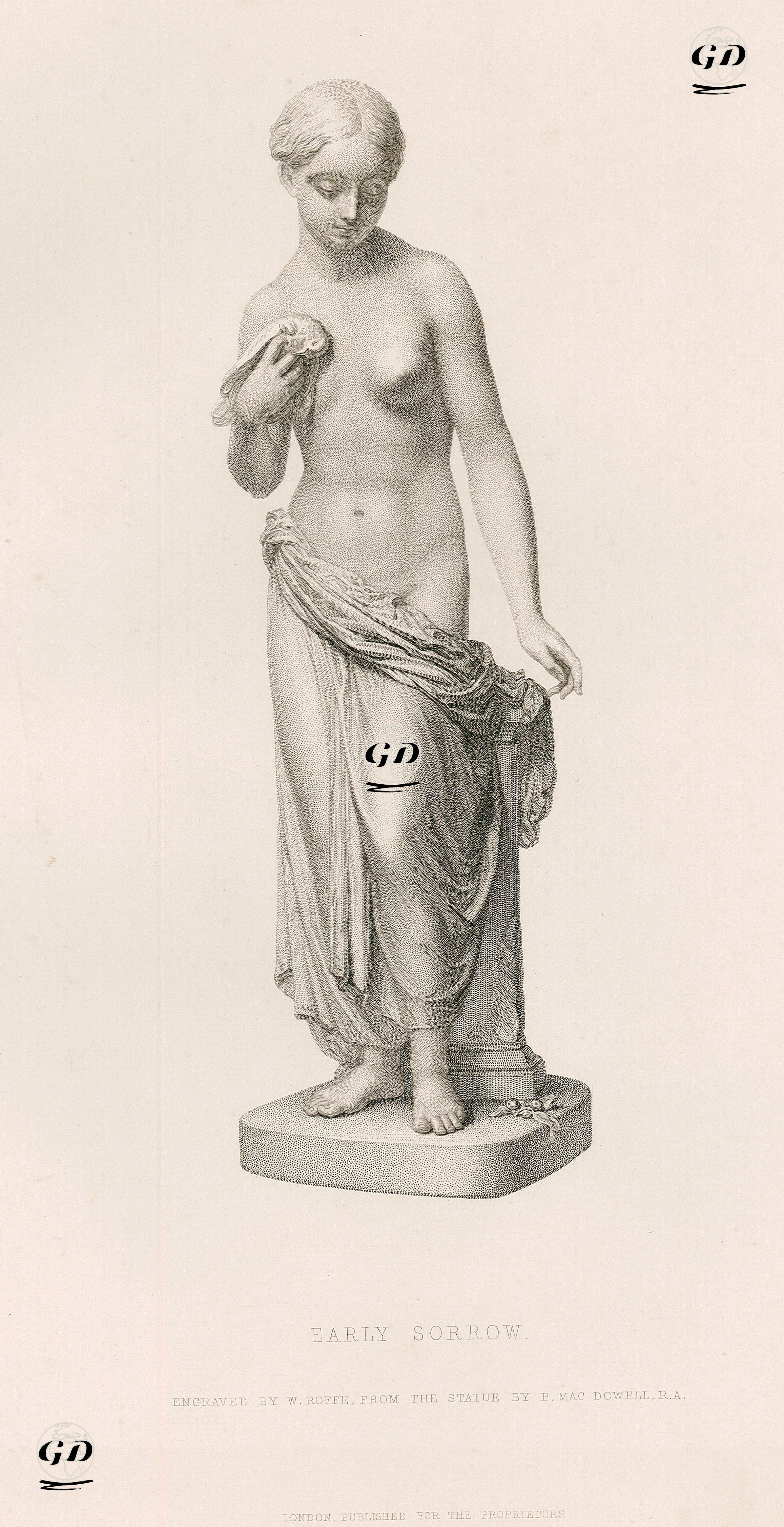 İlk Acı - Patrick MacDowell (1799-1870) - 1851