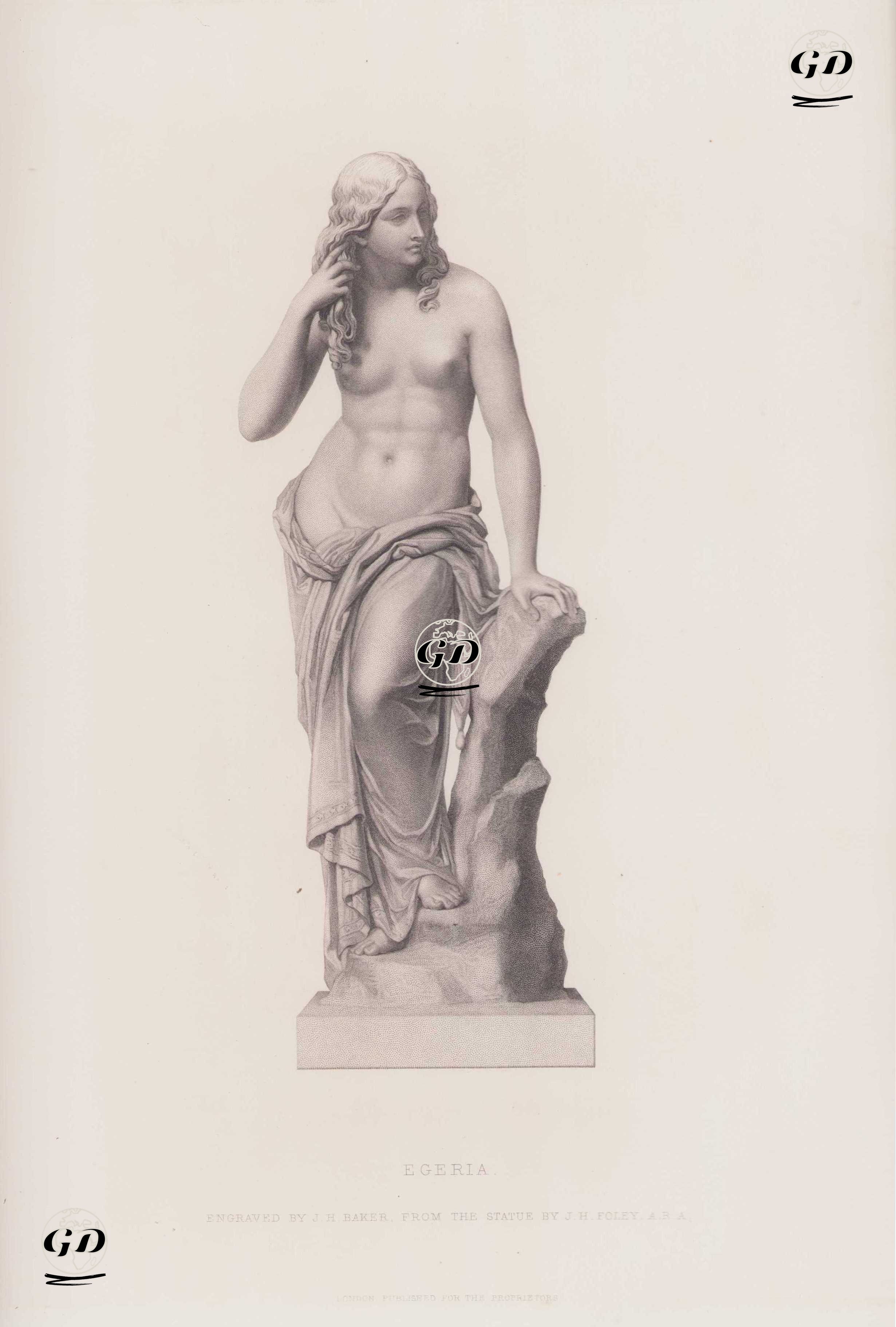 Egeria - John Henry Foley (1818-1874) - 1857