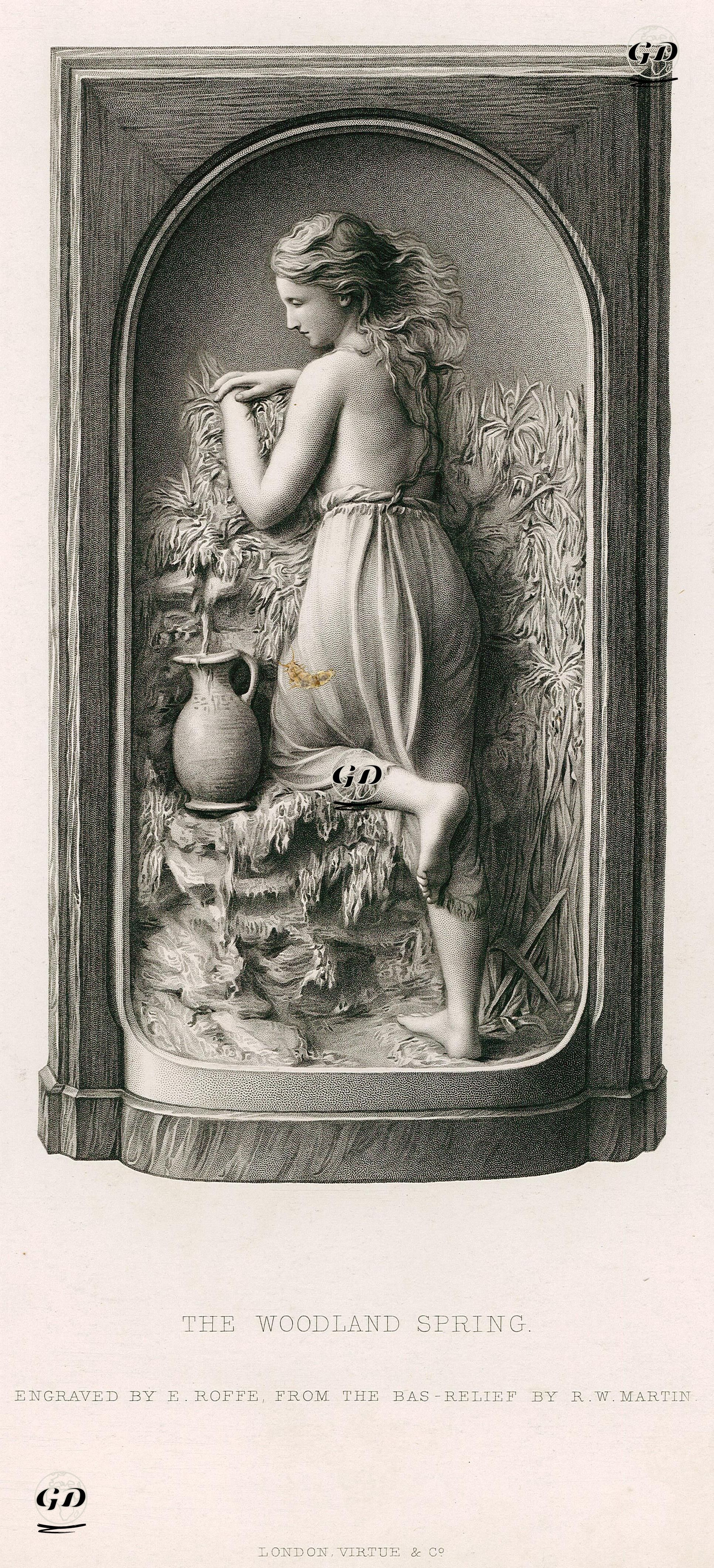Orman Pınarı - Robert Wallace Martin (1843-1923) - 1875