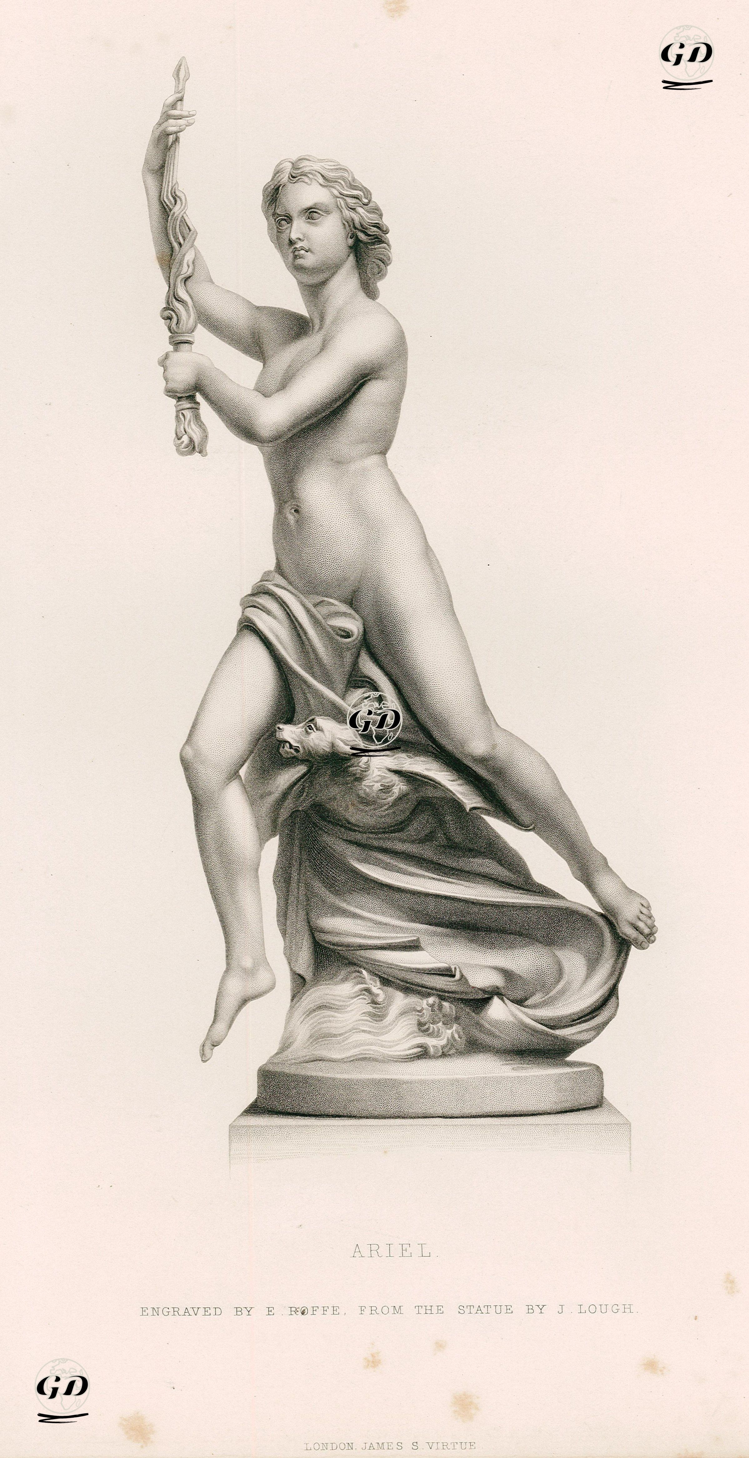 Ariel - John Graham Lough (1798-1876) - 1864