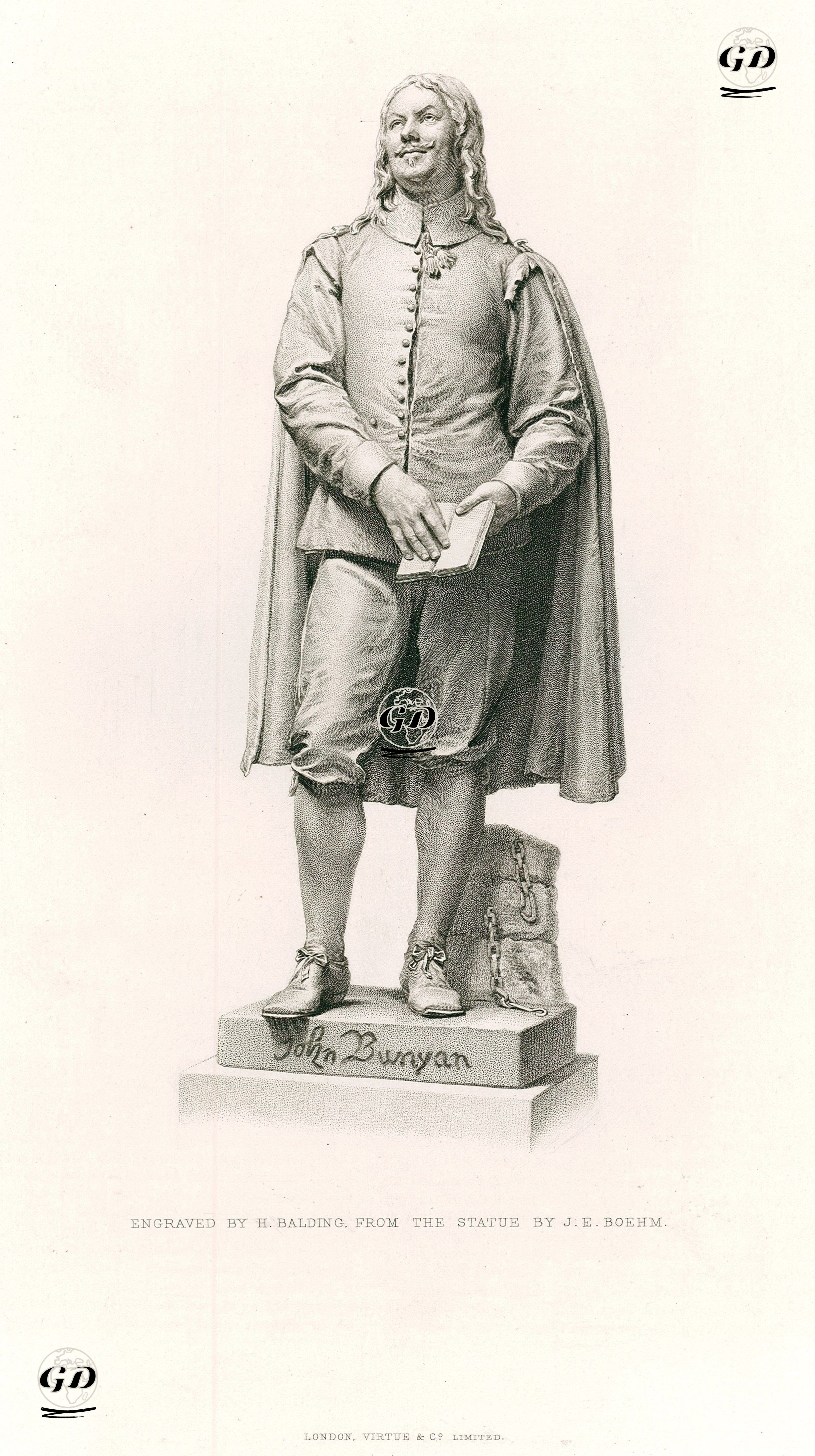 John Bunyan - Joseph Edgar Boehm (1834-1890) - 1876