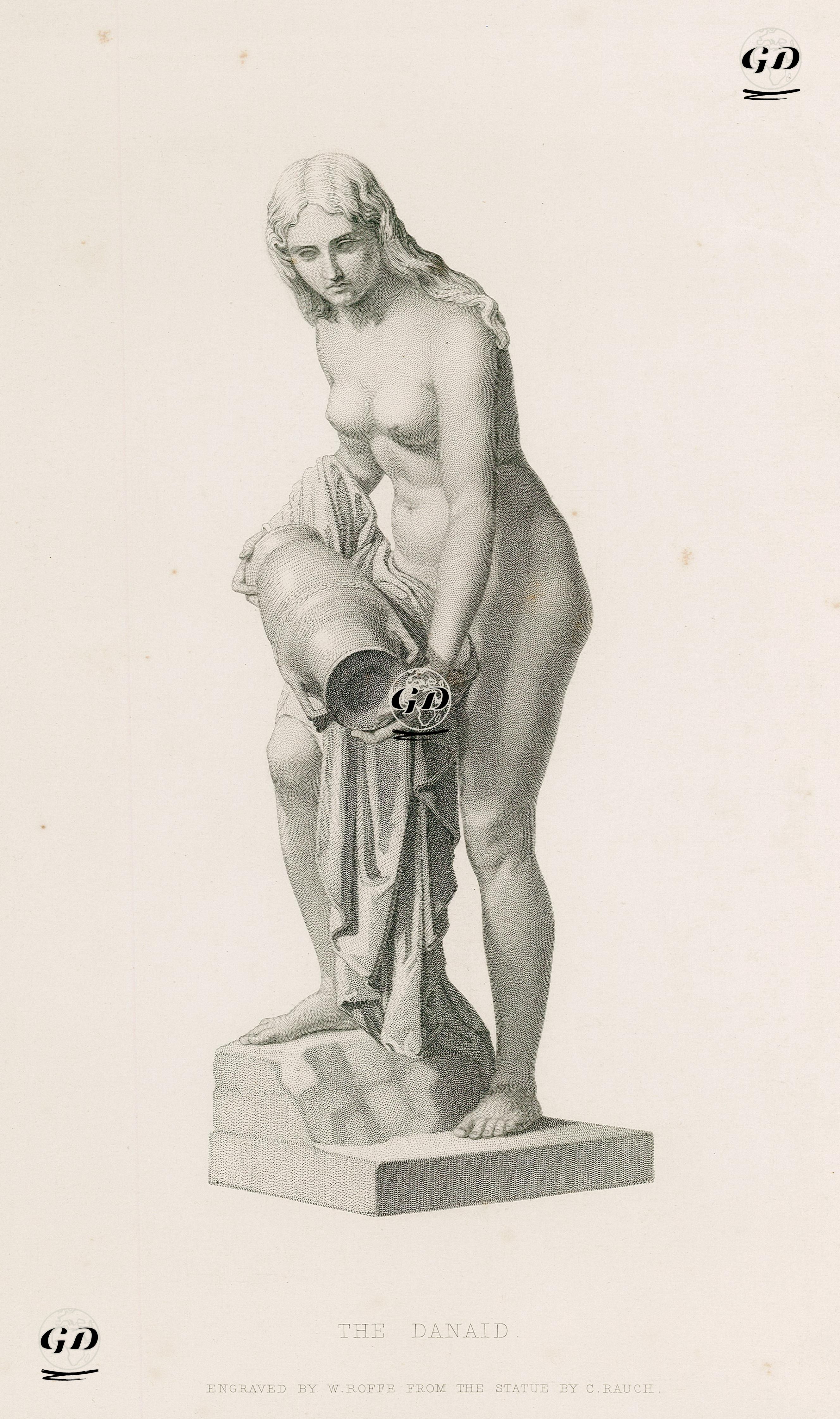 The Danaid - Christian Daniel Rauch (1777-1857) - 1853