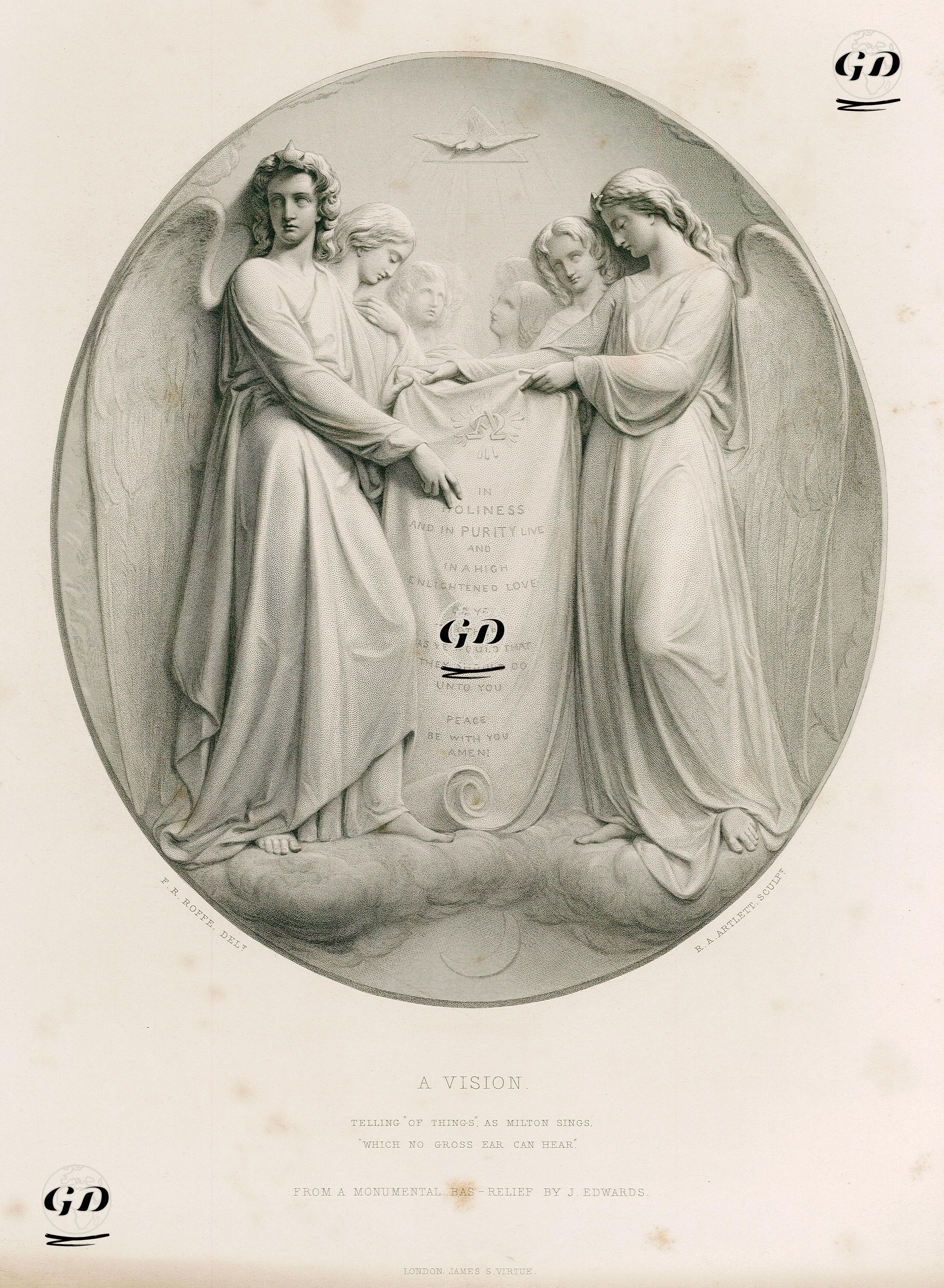 Bir Hayal - John Edwards (1742-1815)-Felix Robert Roffe (1814-1887) - 1864