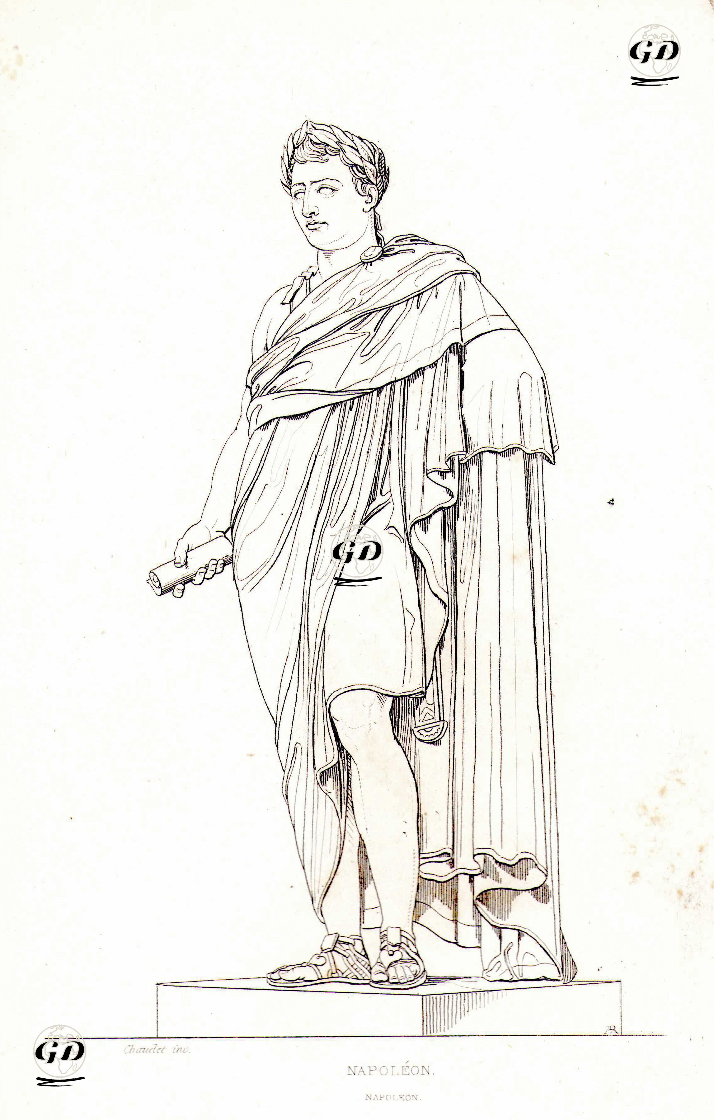 Napoleon - Antoine Denis Chaudet (1763-1810) - 1800's
