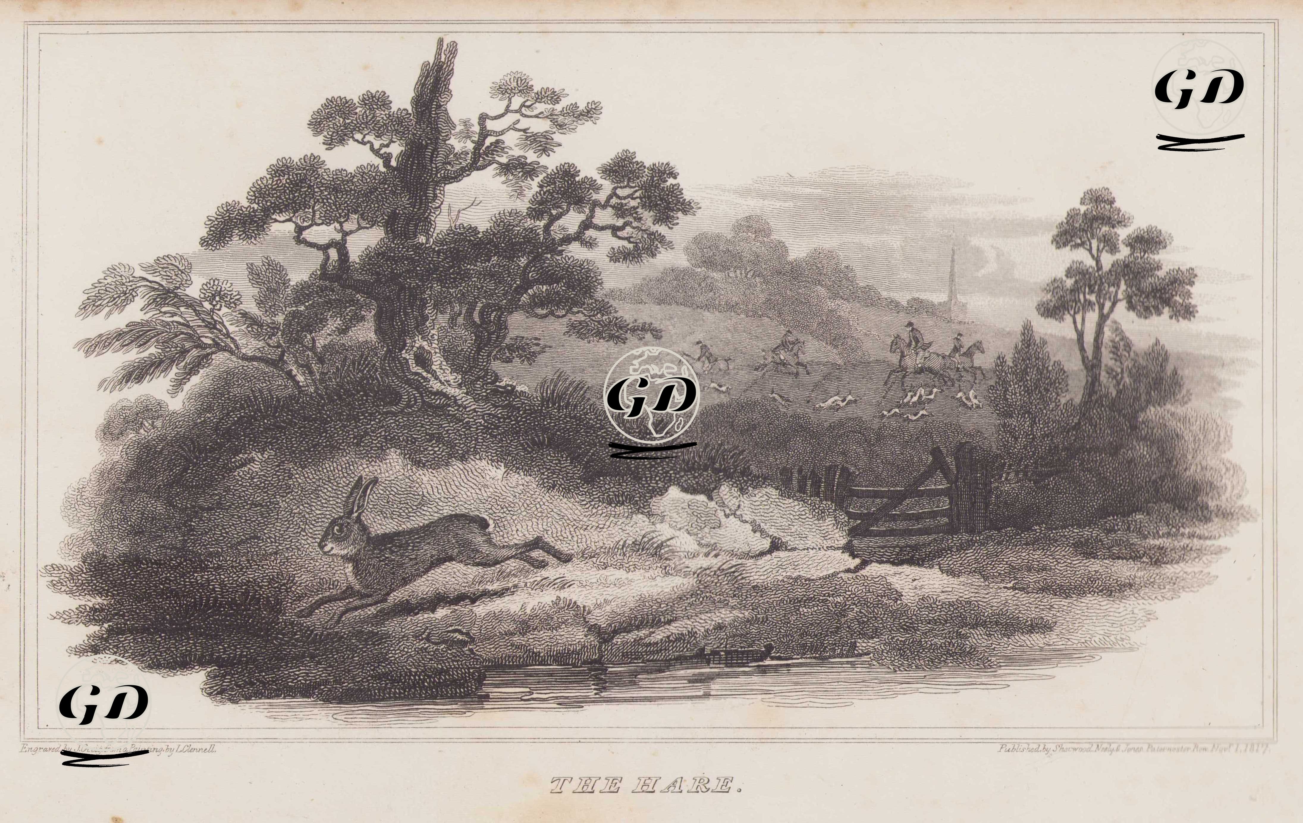The Hare - Luke Clennell (1781-1840) - 1817