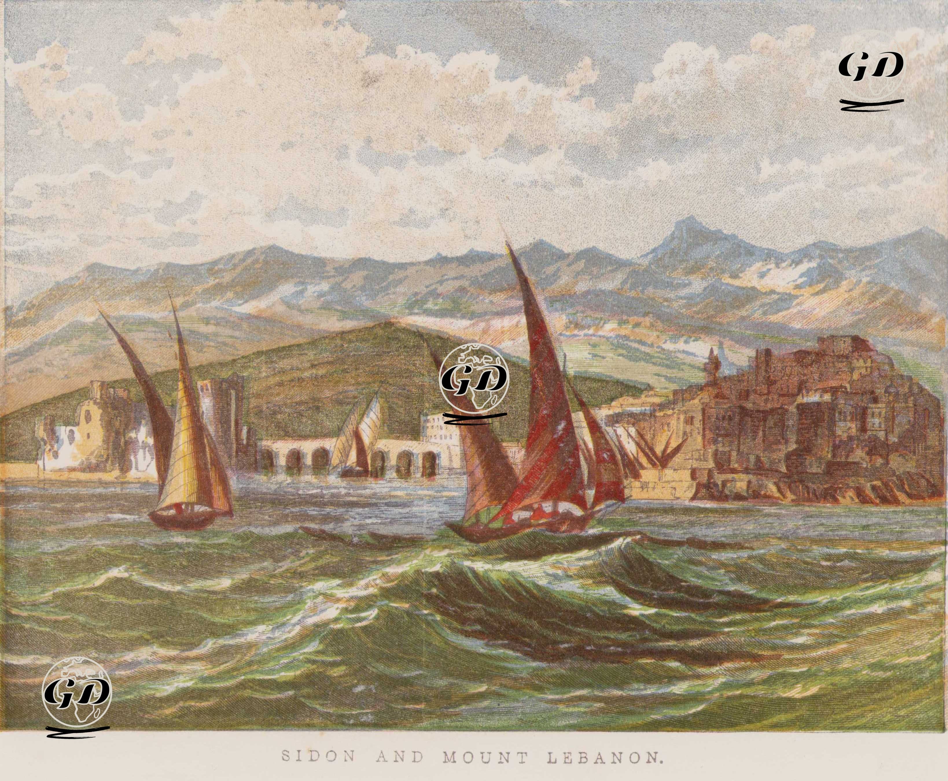 Sidon and Mount Lebanon -  - 1880`s