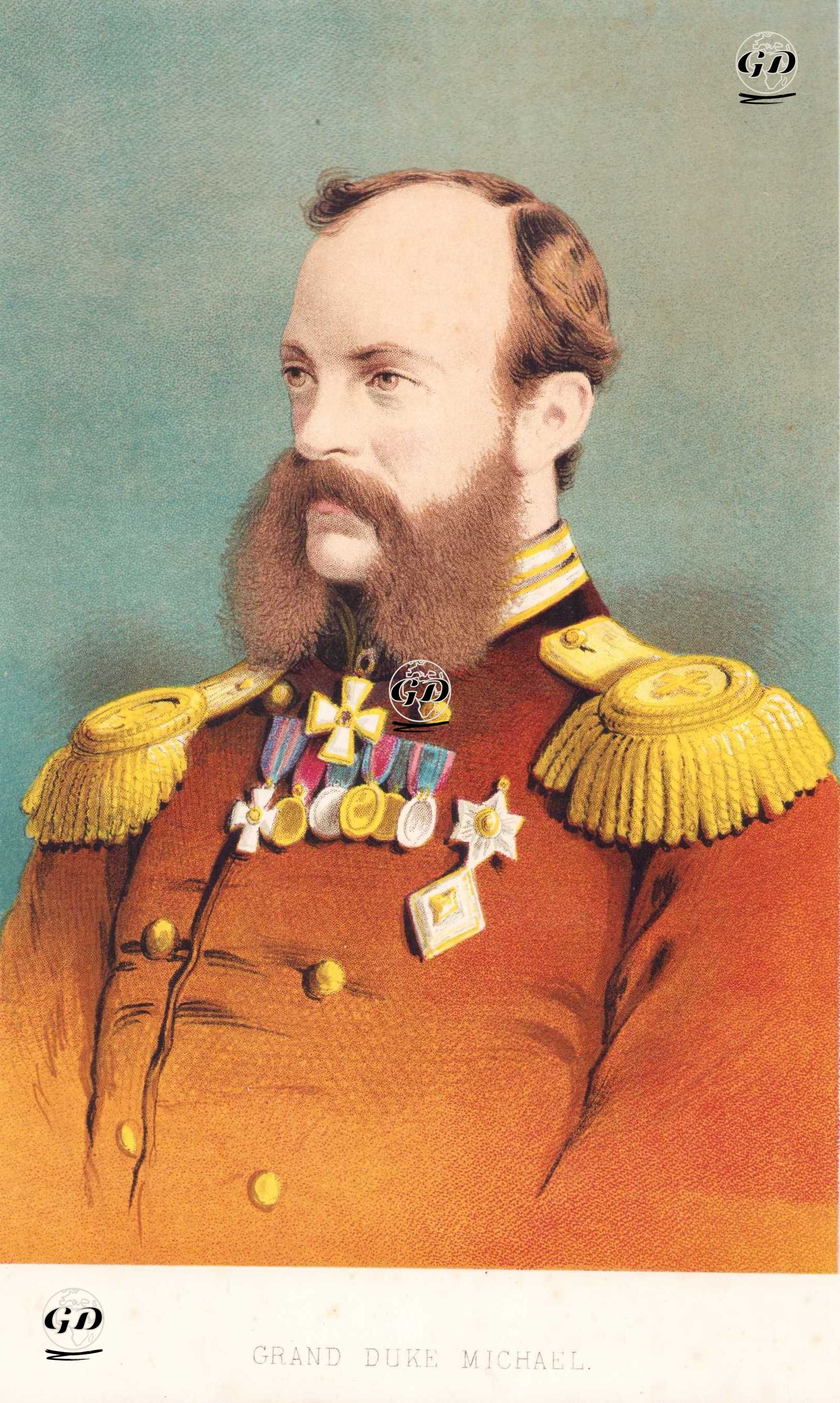 Grandük Mihail Pavloviç -  - 1870's