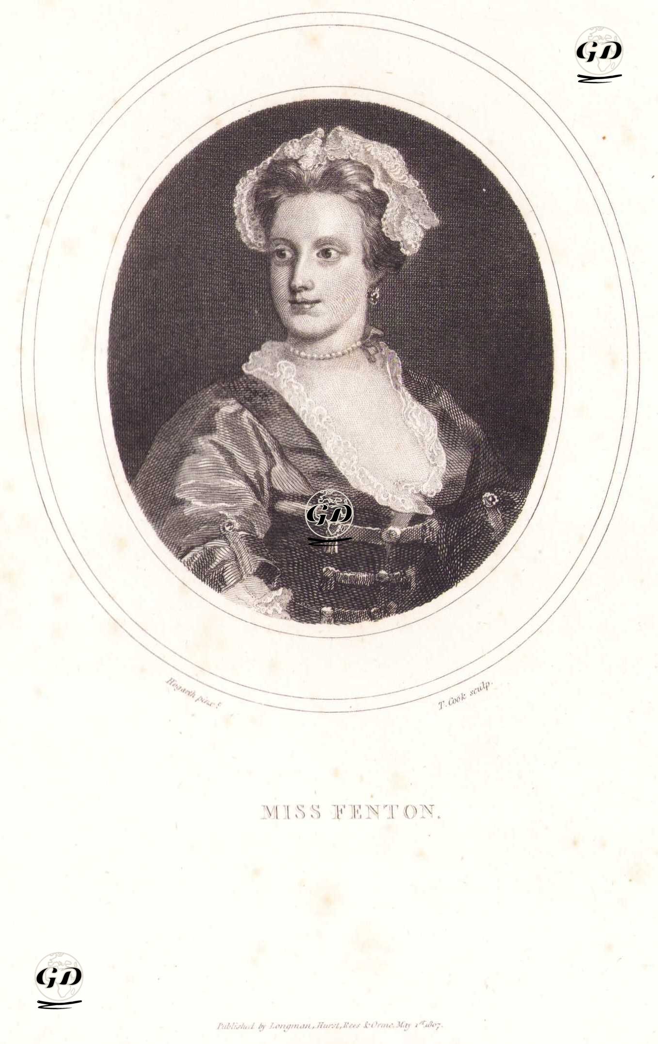 John Gay’in "Beggar's Opera-Dilenci Operası" İsimli Operasında İngiliz Aktris Lavinia Fenton Polly Peachum Rolünde - William Hogarth (1697-1764) - 1807