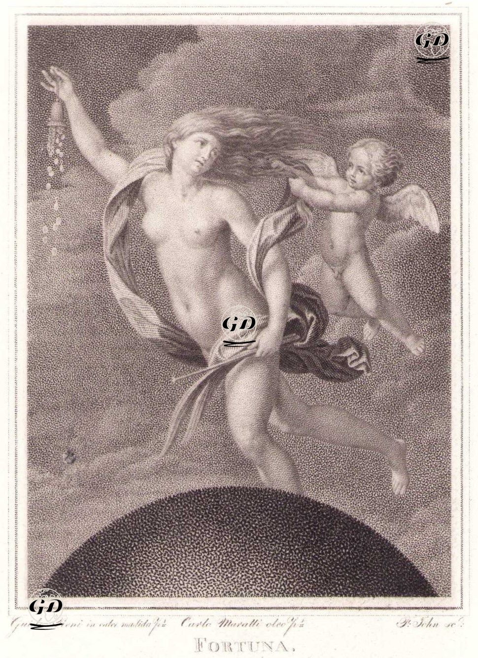 Şans Tanrıçası - Guido Reni (1575-1642) - Carlo Maratta - 1827