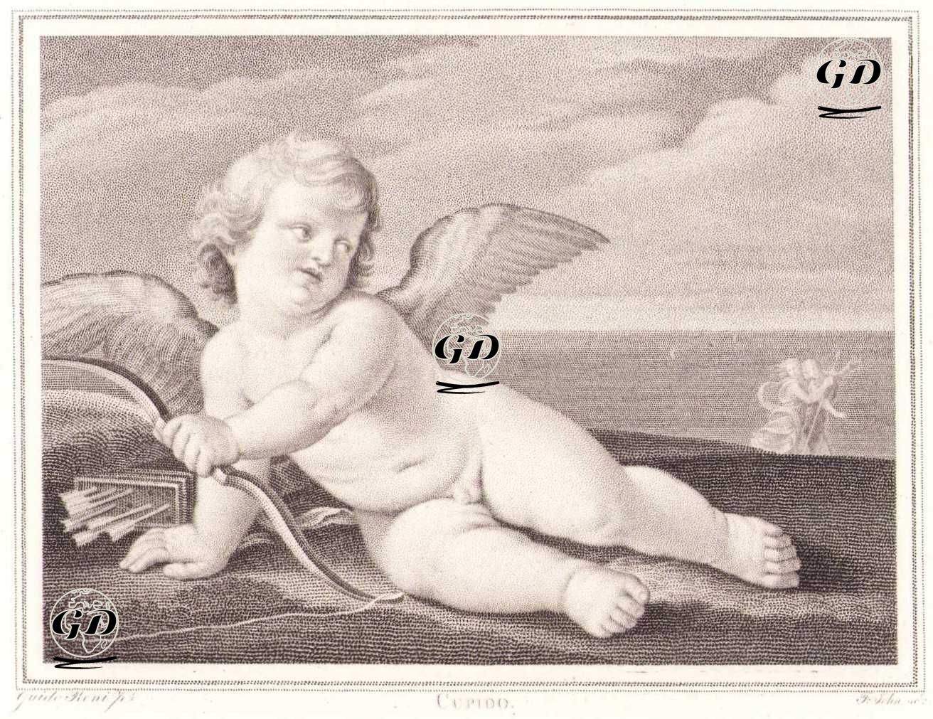 Cupid (Aşk Tanrısı) - Guido Reni (1575-1642) - 1827