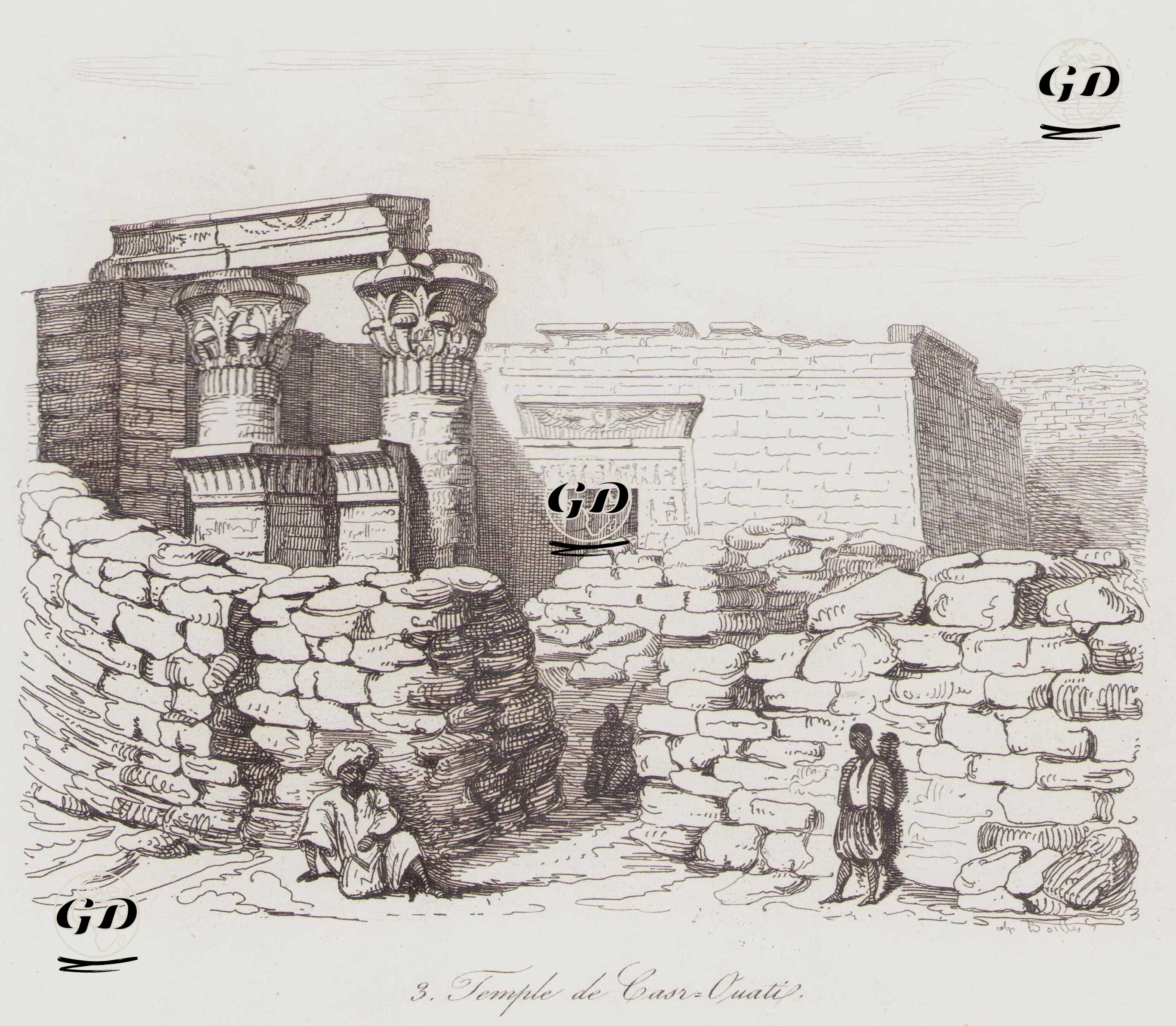 Temple de Cans-Ouati - Juluen Leopold Boilly (1796 - 1874) - 1839