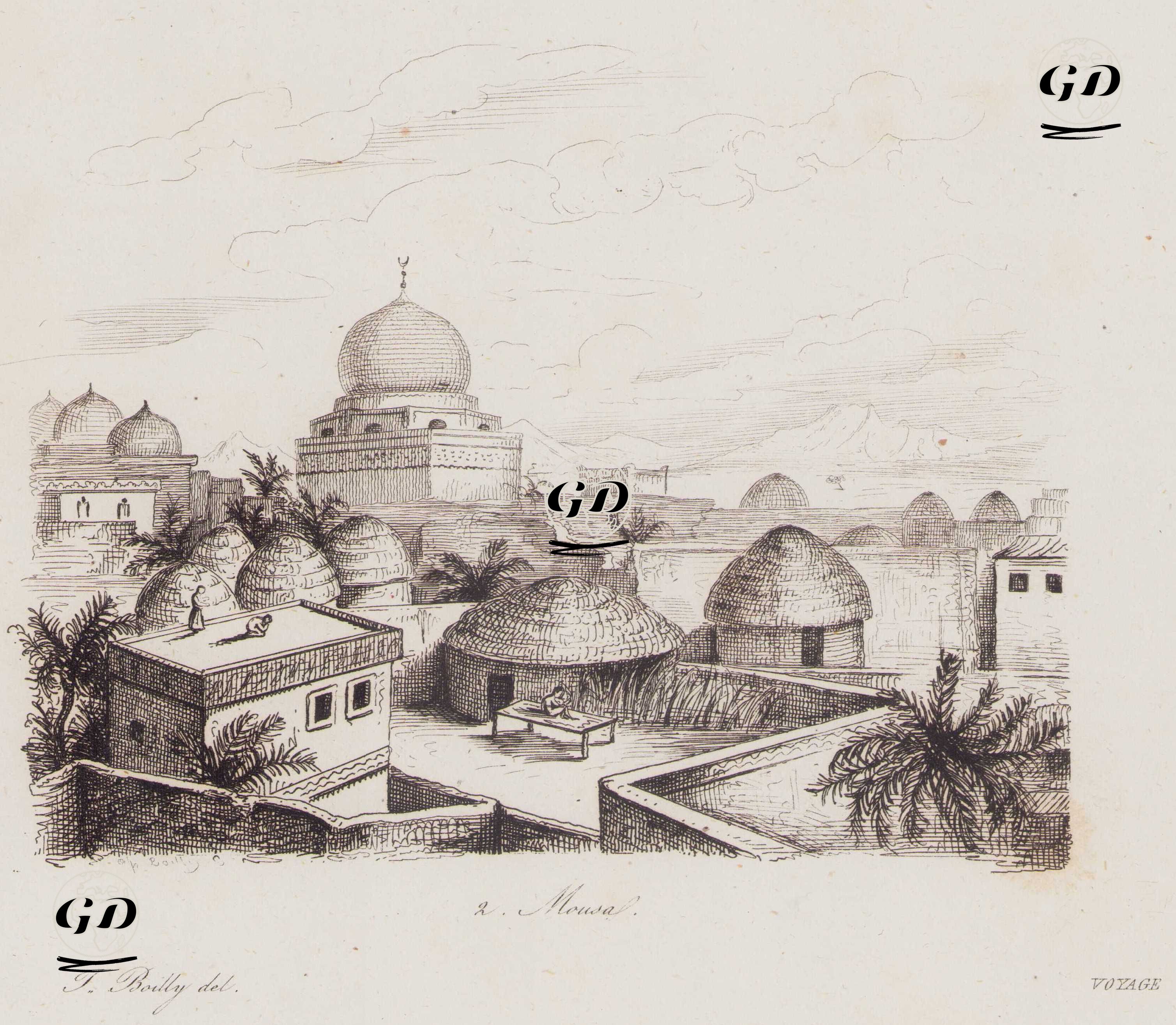 Moosa (Muza), Yemen - Juluen Leopold Boilly (1796 - 1874) - 1839