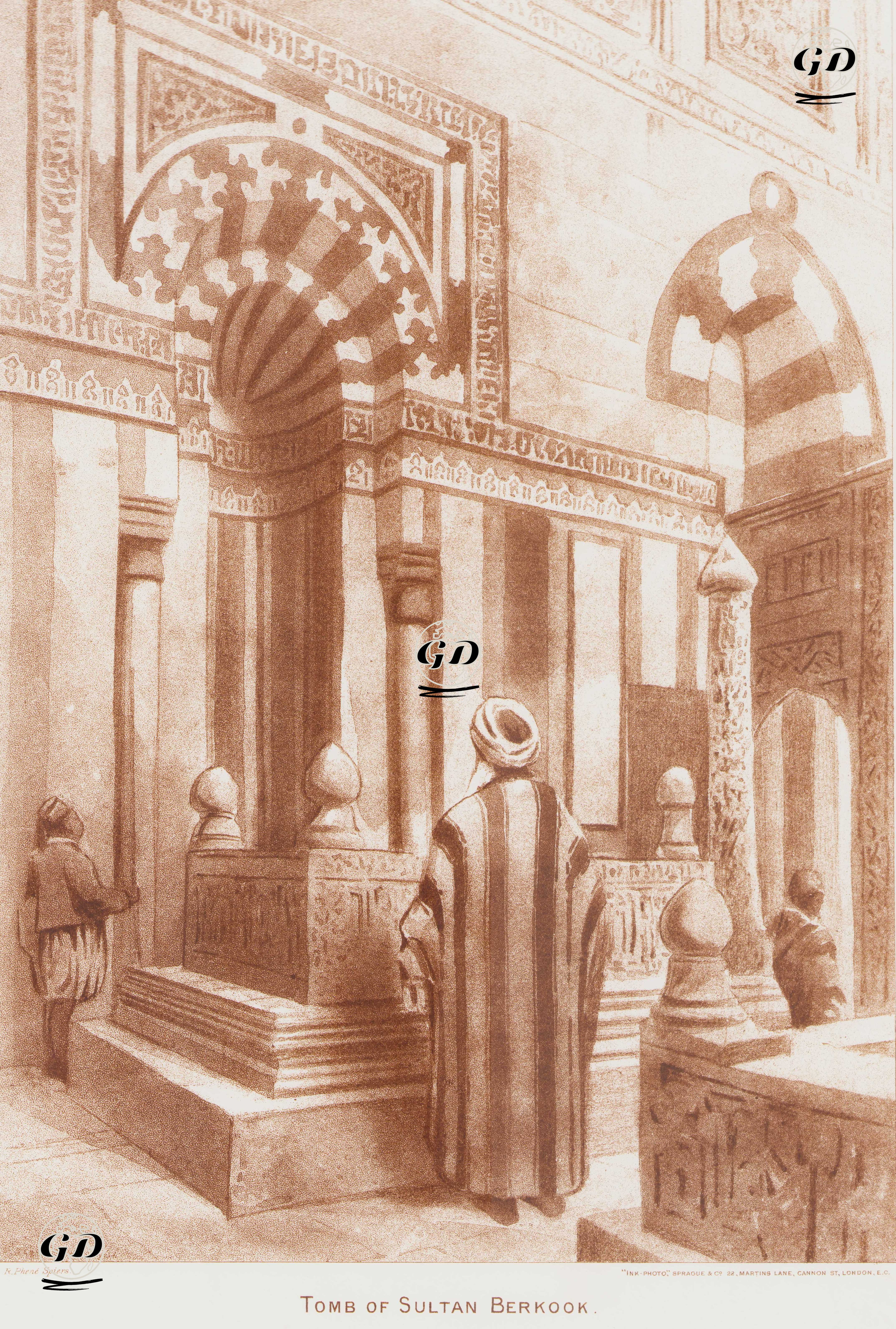 Tomb of Sultan Berkook -  - 1880`s