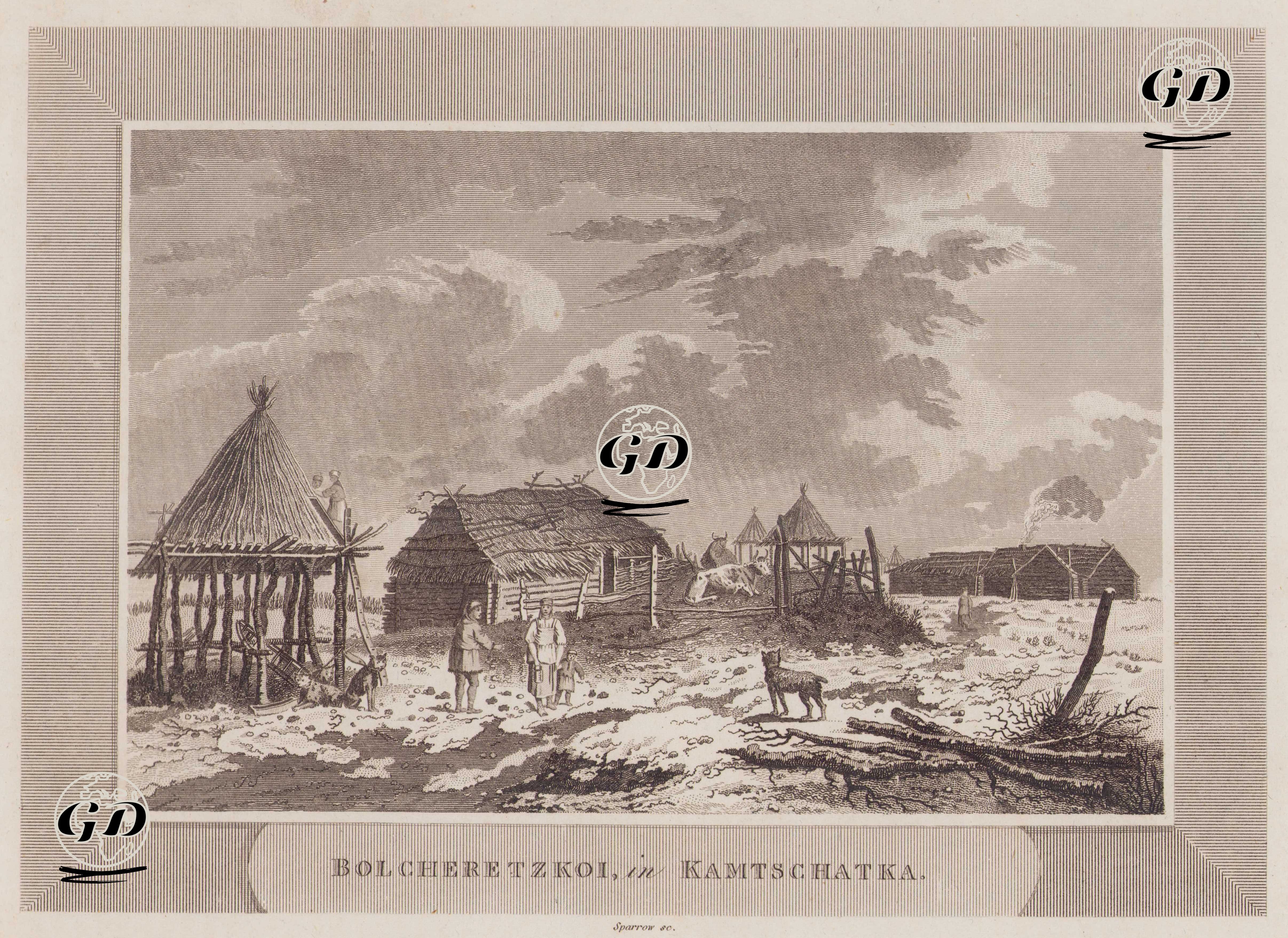 Bolcheretzkoi, in Kamtschatka. -  - 1806