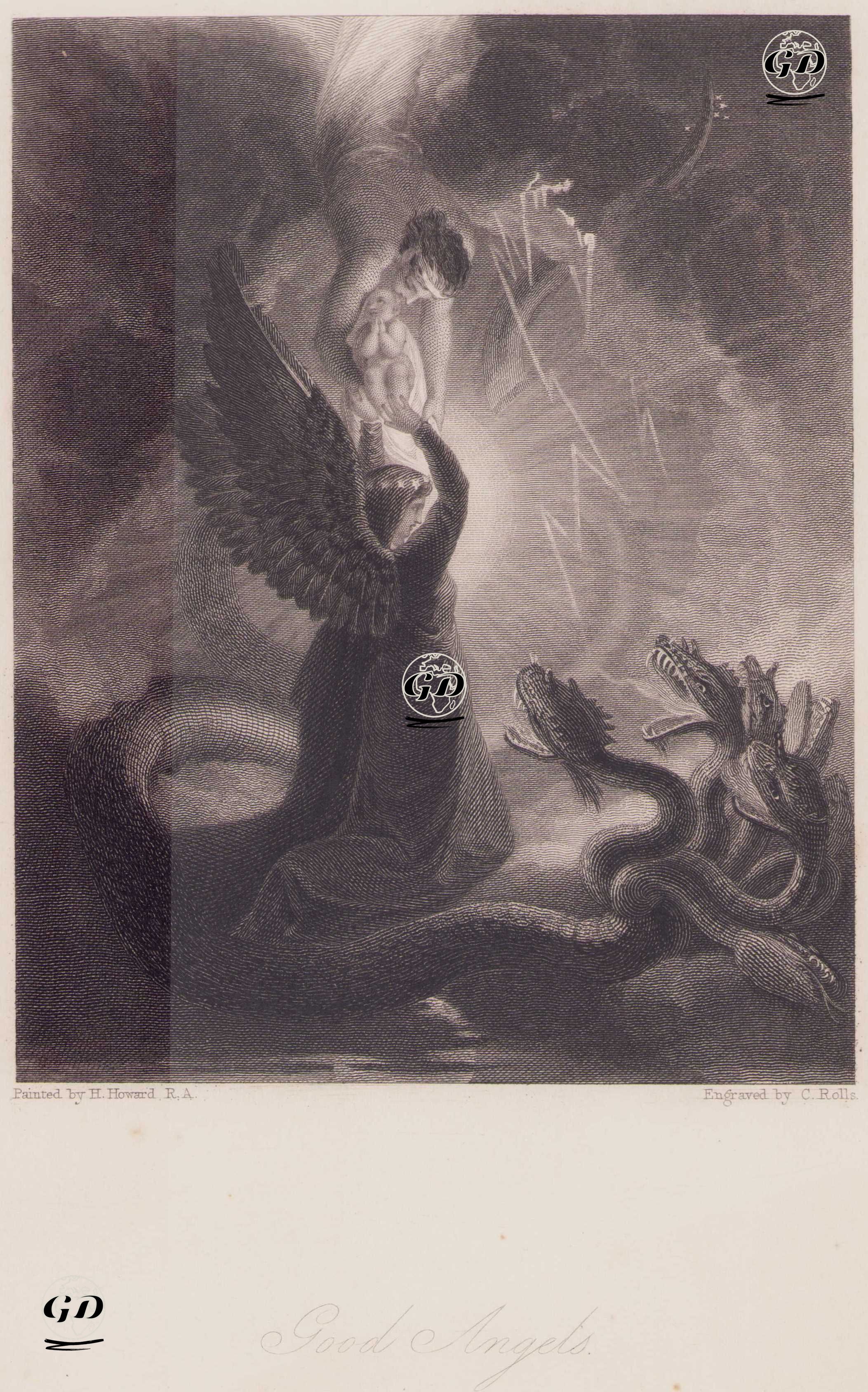 Good Angels - Henry Howard (1769-1847) - 1832