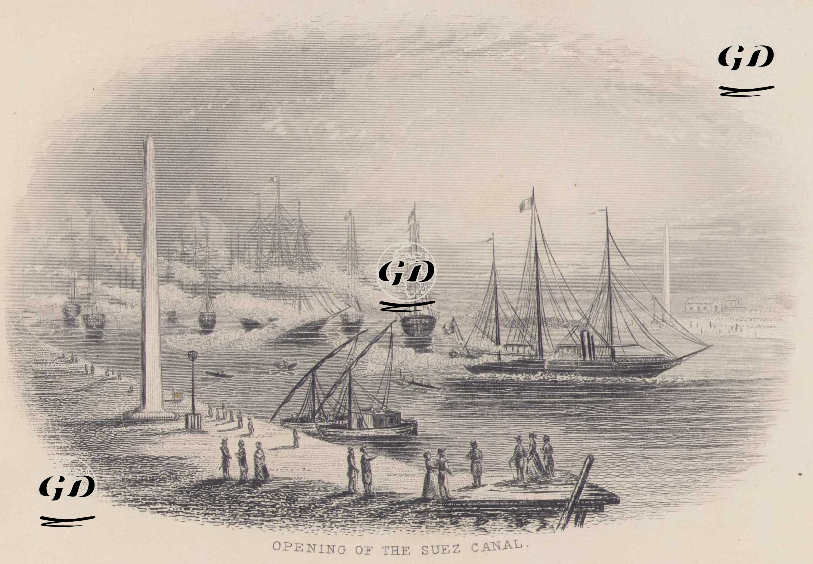 Süveyş Kanalı’nın Açılışı -  - 1869