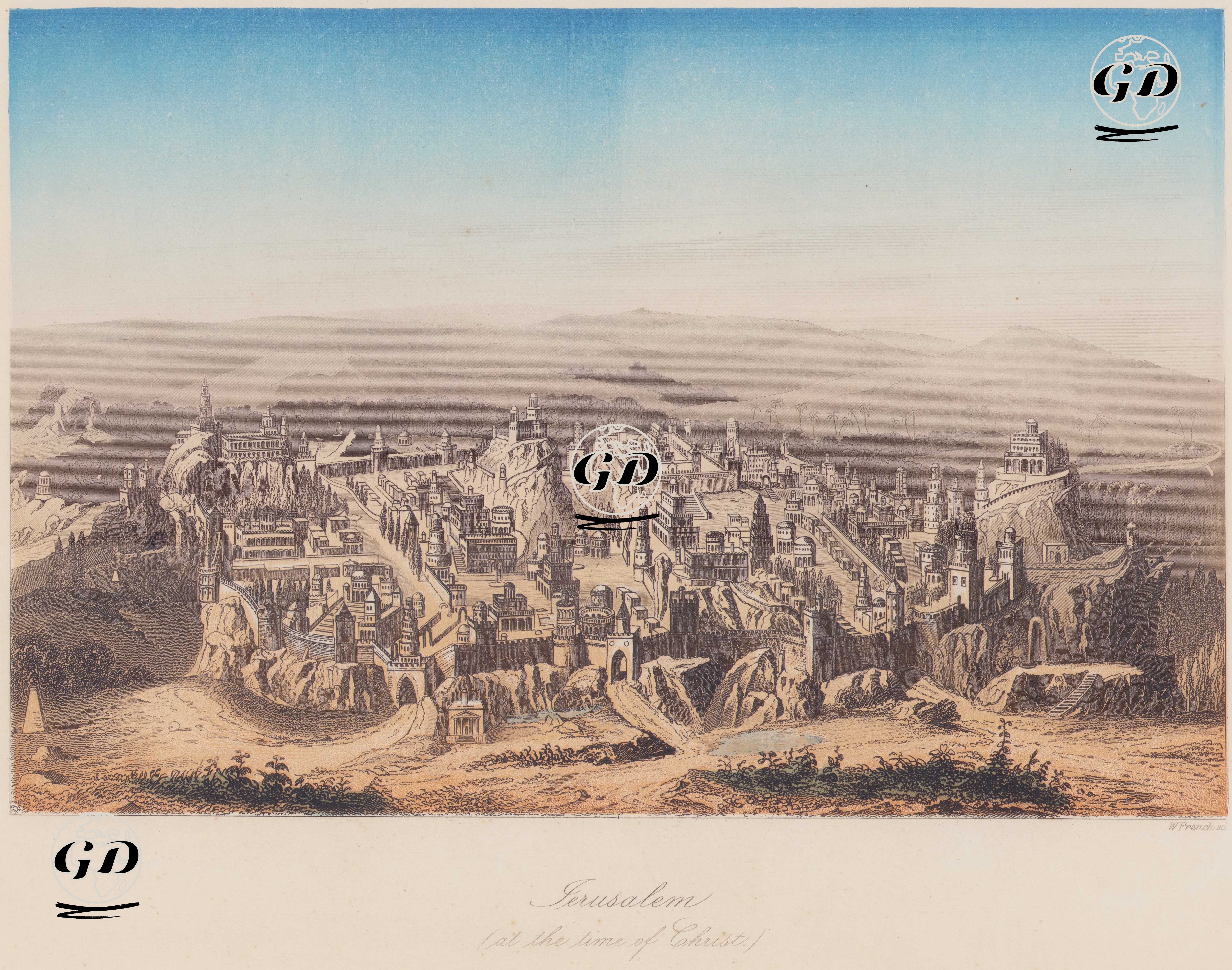 Hazreti Isa Döneminde Kudüs -  - 1840`s